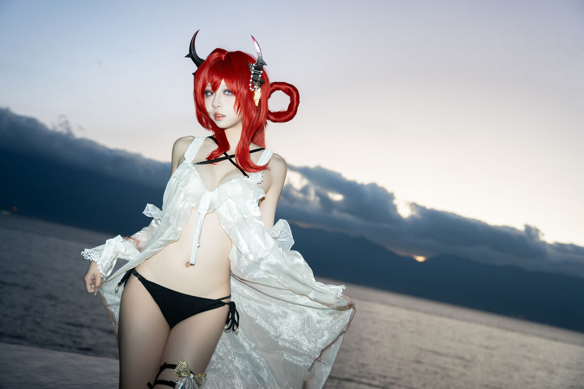 Coser@纸悦Etsu_ko - 明日方舟 史尔特尔 泳装 29 Coser@纸悦Etsu_ko - 明日方舟 史尔特尔 泳装