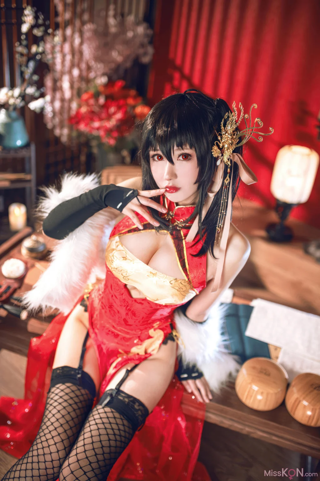 Coser@羽生三未: 碧蓝航线 大凤旗袍 19 Coser@羽生三未: 碧蓝航线 大凤旗袍