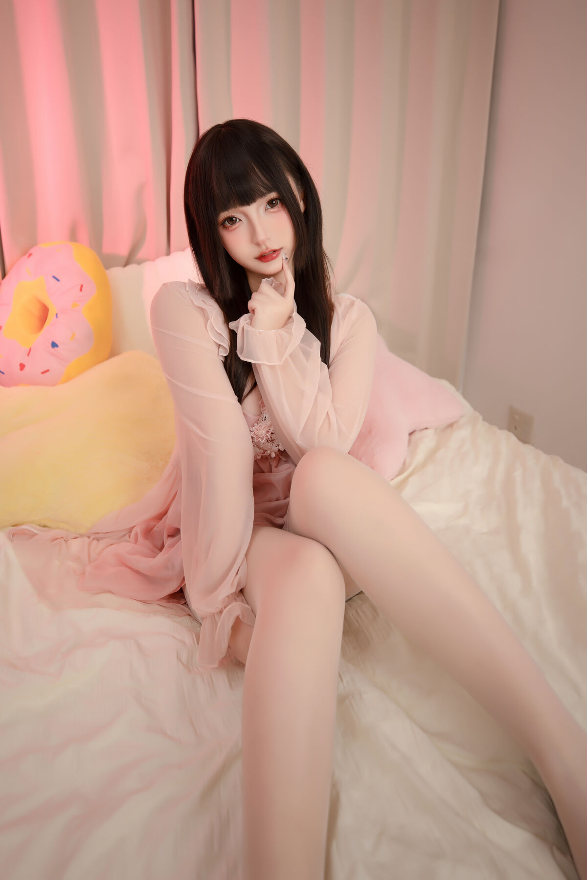 Coser@神楽坂真冬 - 高跟睡袍 55 Coser@神楽坂真冬 - 高跟睡袍