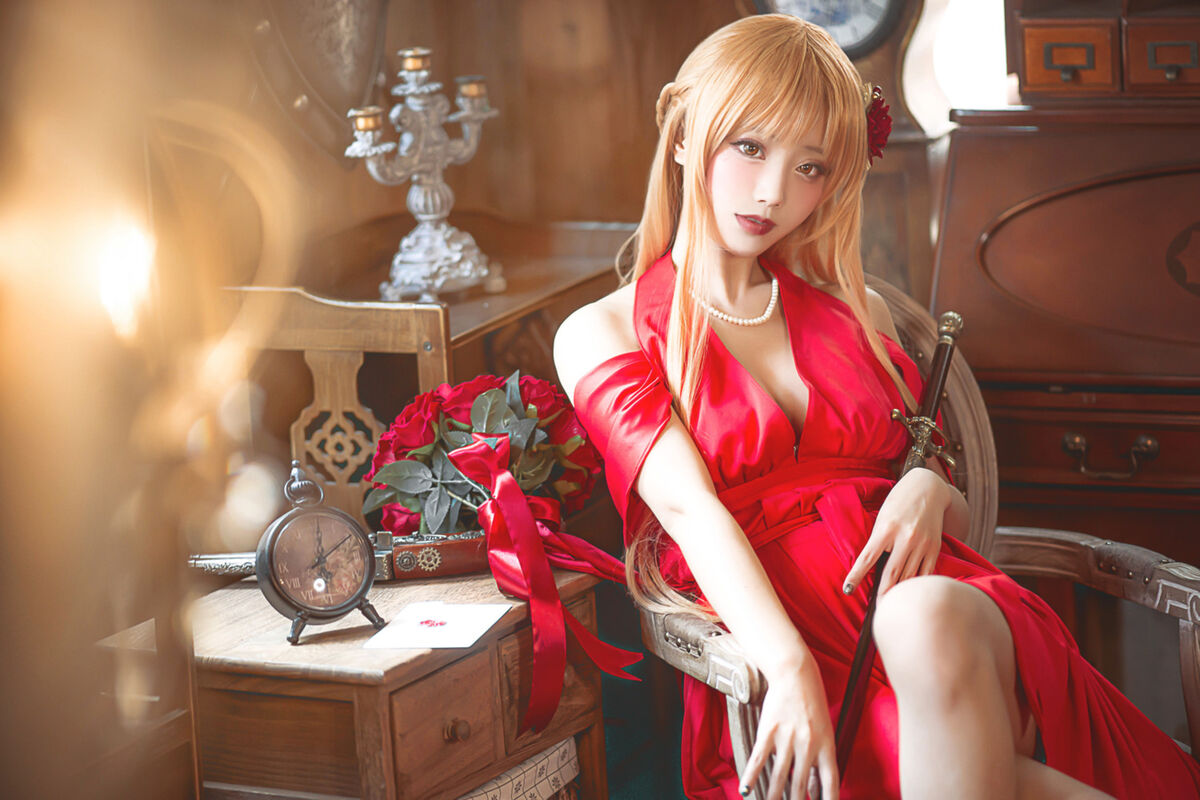 Coser@切切Celia - 刀剑神域 亚丝娜礼服 14 Coser@切切Celia - 刀剑神域 亚丝娜礼服