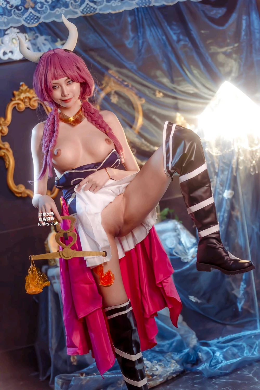 Cosplay Haruka_ハルカ – 阿烏拉給我脫掉!|雙女神的秘密快樂時光 8 Cosplay Haruka_ハルカ – 阿烏拉給我脫掉!|雙女神的秘密快樂時光