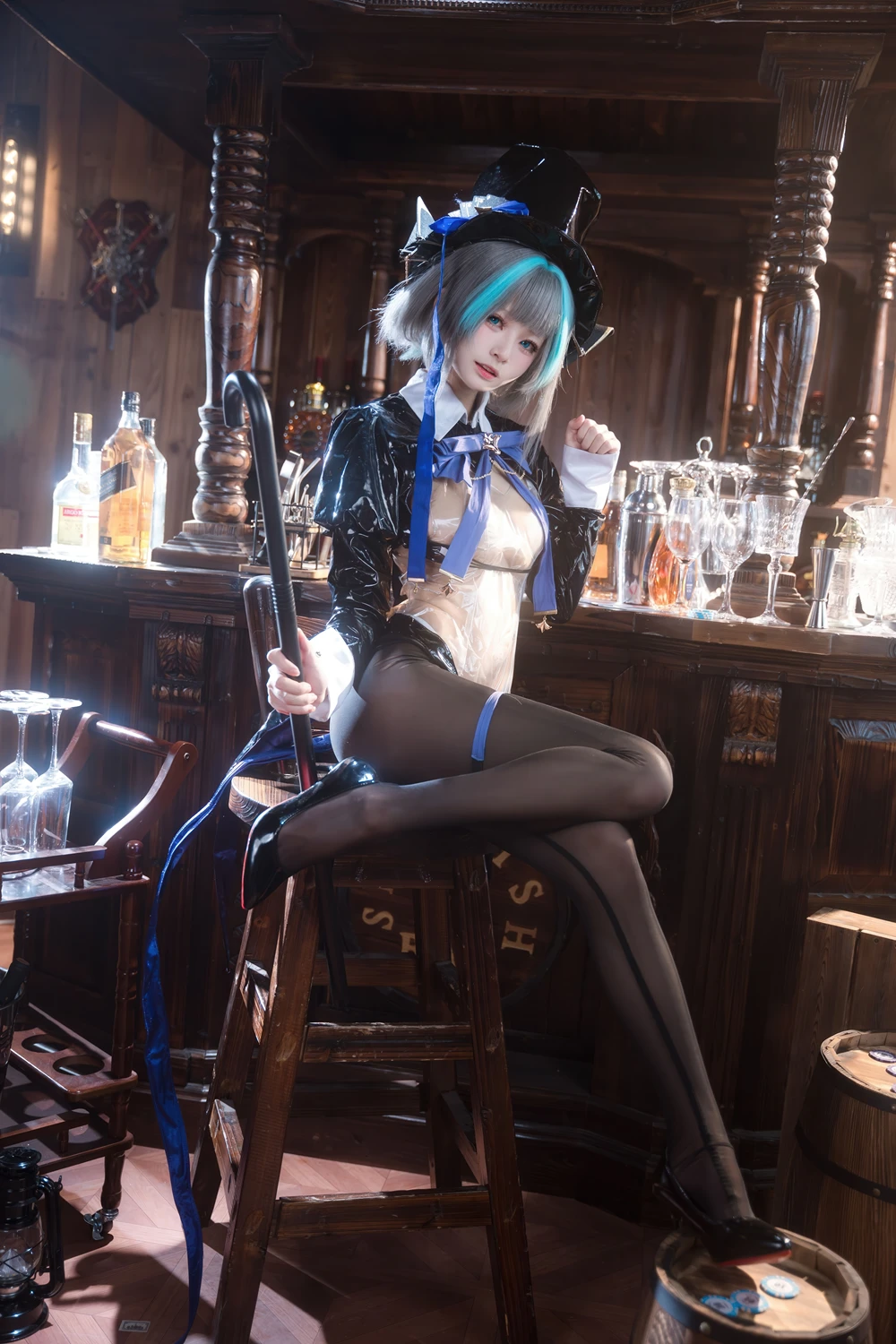 Cosplay 九柒喵 – 碧蓝航线 柴郡兔女郎 12 Cosplay 九柒喵 – 碧蓝航线 柴郡兔女郎