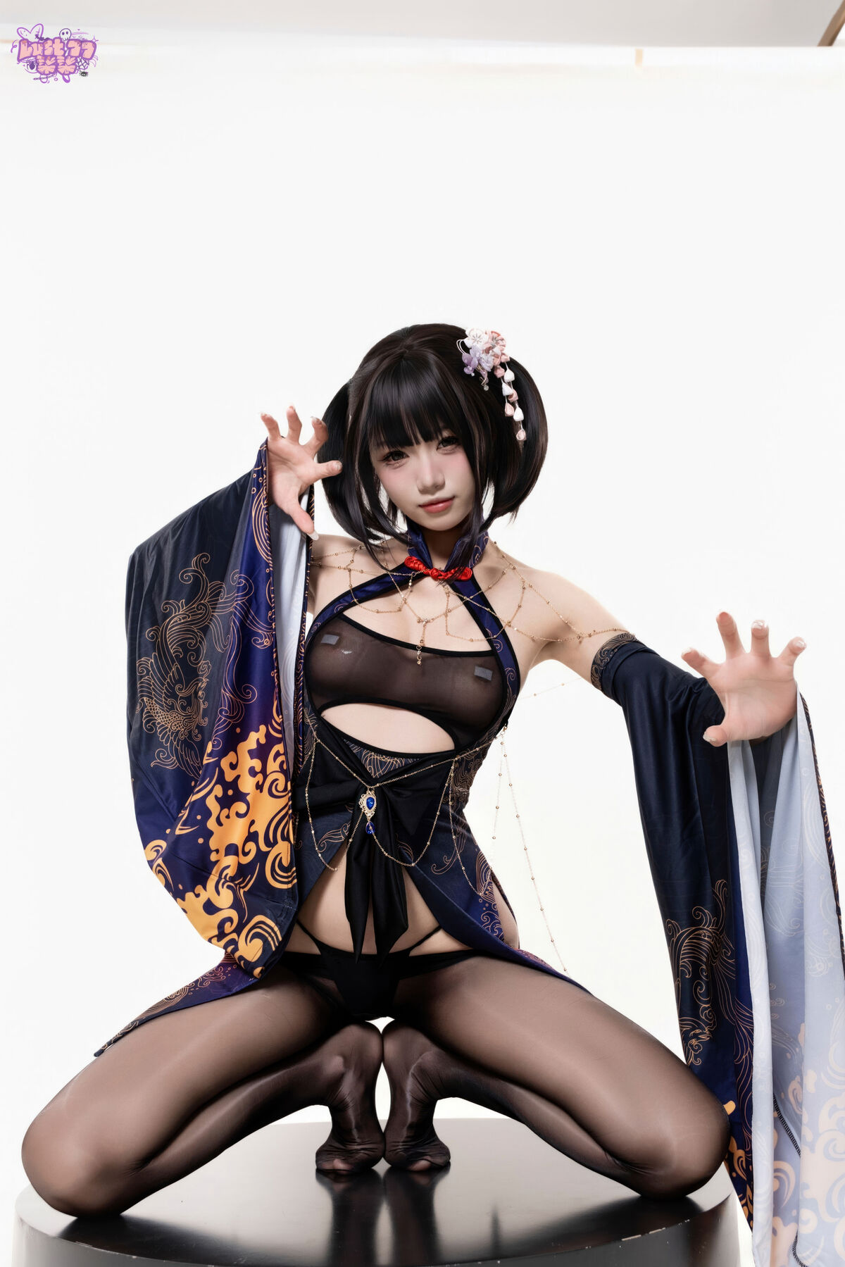 Coser@柒柒要乖哦 - 紫电 57 Coser@柒柒要乖哦 - 紫电