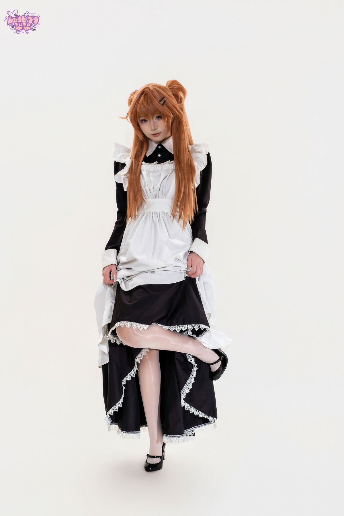 Coser@柒柒要乖哦 - EVA 明日香女仆 46 Coser@柒柒要乖哦 - EVA 明日香女仆