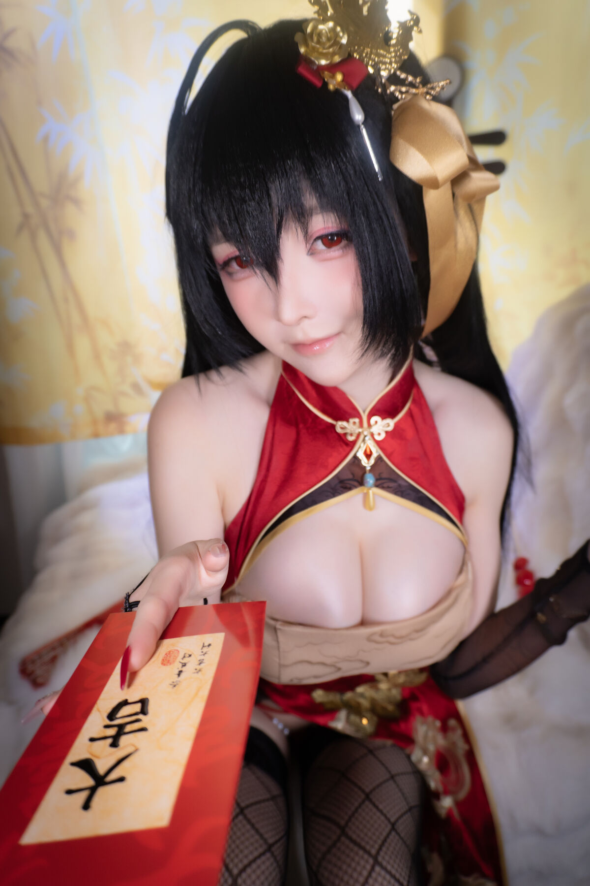 Coser@一小央泽 yixiaoyangze - 大凤旗袍 Part01 36 Coser@一小央泽 yixiaoyangze - 大凤旗袍 Part01