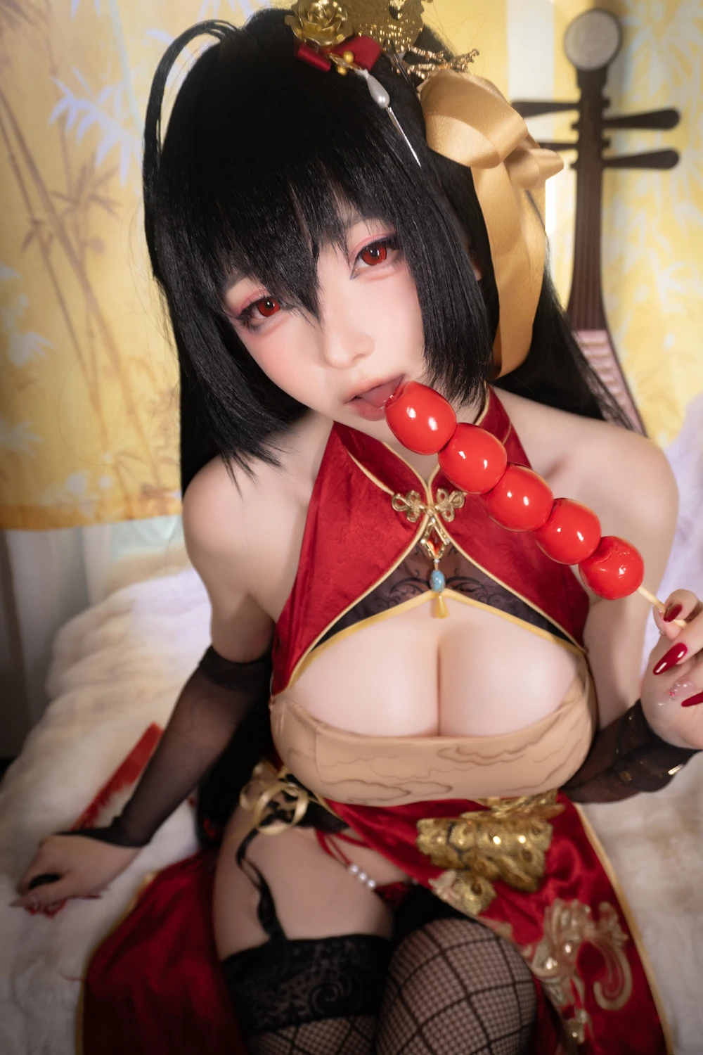 Cosplay 一小央泽 – 大凤旗袍 11 Cosplay 一小央泽 – 大凤旗袍