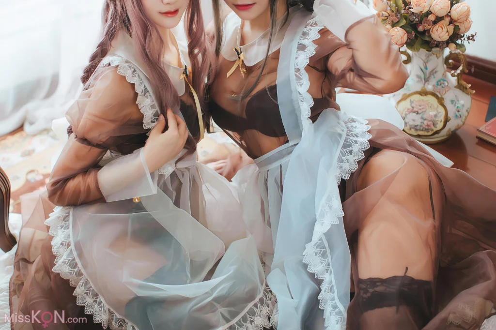 Coser@羽生三未 & 一千只猫薄荷: 透明女仆 12 Coser@羽生三未 & 一千只猫薄荷: 透明女仆