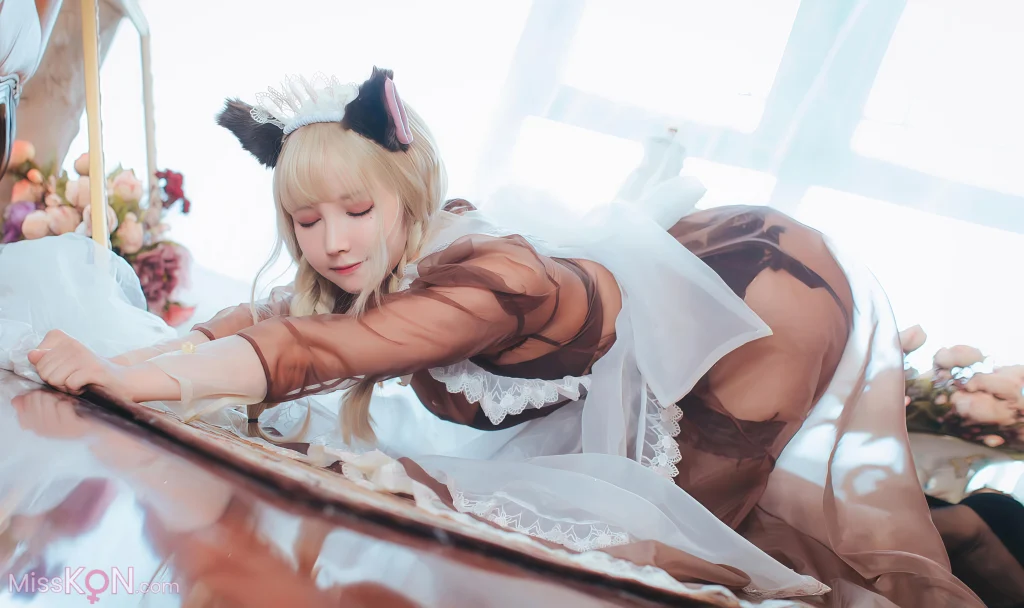 Coser@羽生三未 & 一千只猫薄荷: 透明女仆 13 Coser@羽生三未 & 一千只猫薄荷: 透明女仆