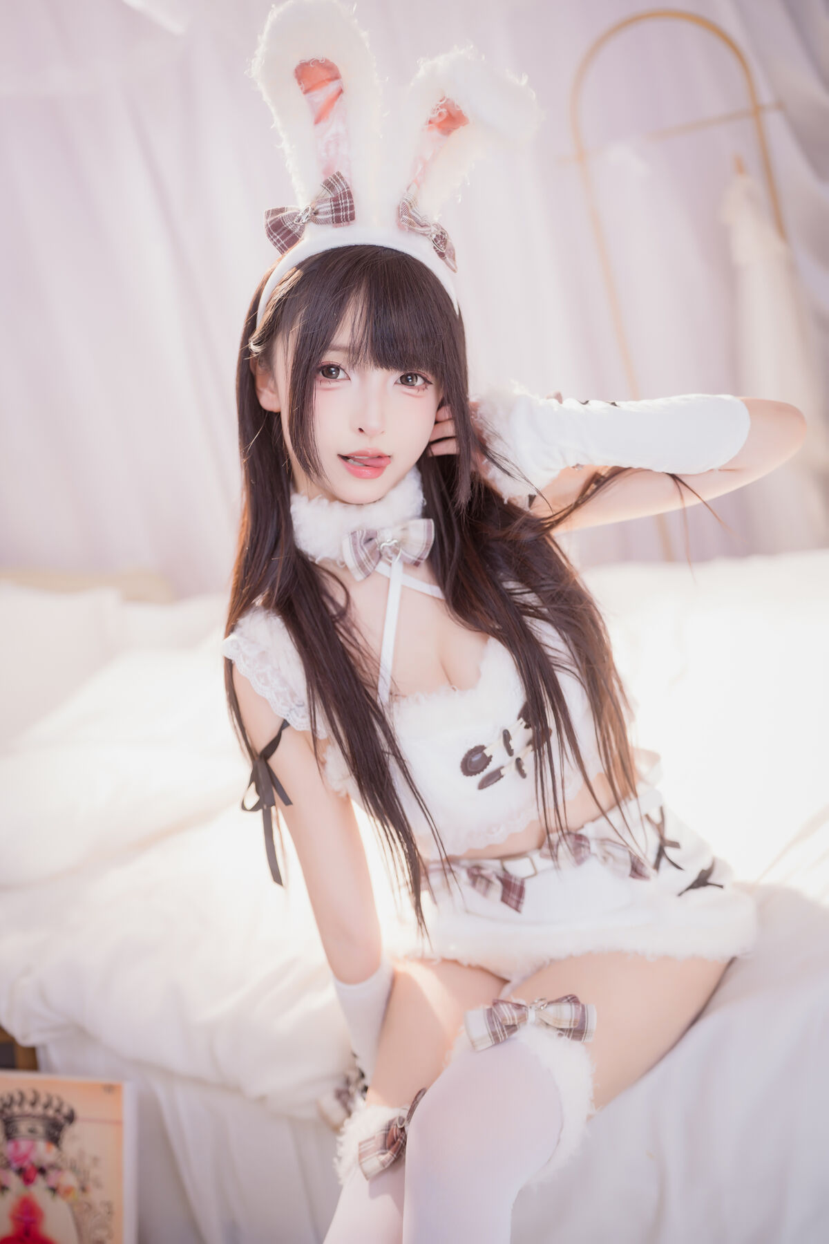 Coser@神楽坂真冬 - 毛绒白兔 58 Coser@神楽坂真冬 - 毛绒白兔