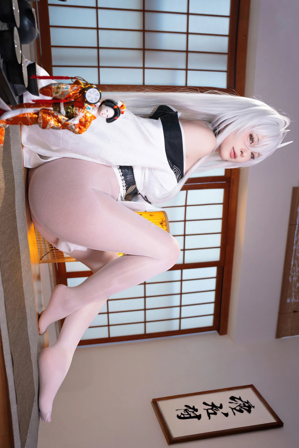 Cosplay 清水由乃 – 碧蓝航线 白凤和服 11 Cosplay 清水由乃 – 碧蓝航线 白凤和服