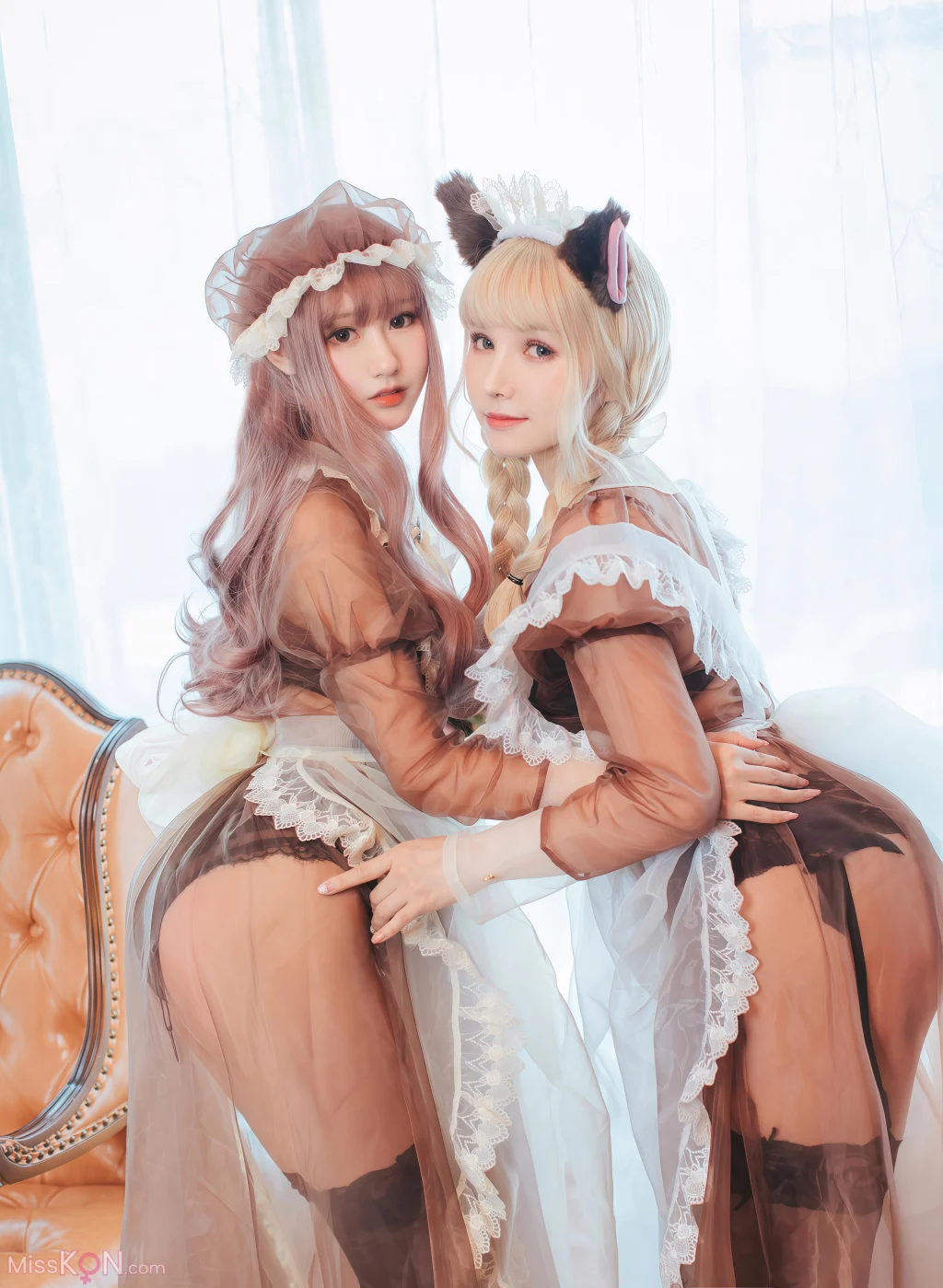 Coser@羽生三未 & 一千只猫薄荷: 透明女仆 17 Coser@羽生三未 & 一千只猫薄荷: 透明女仆
