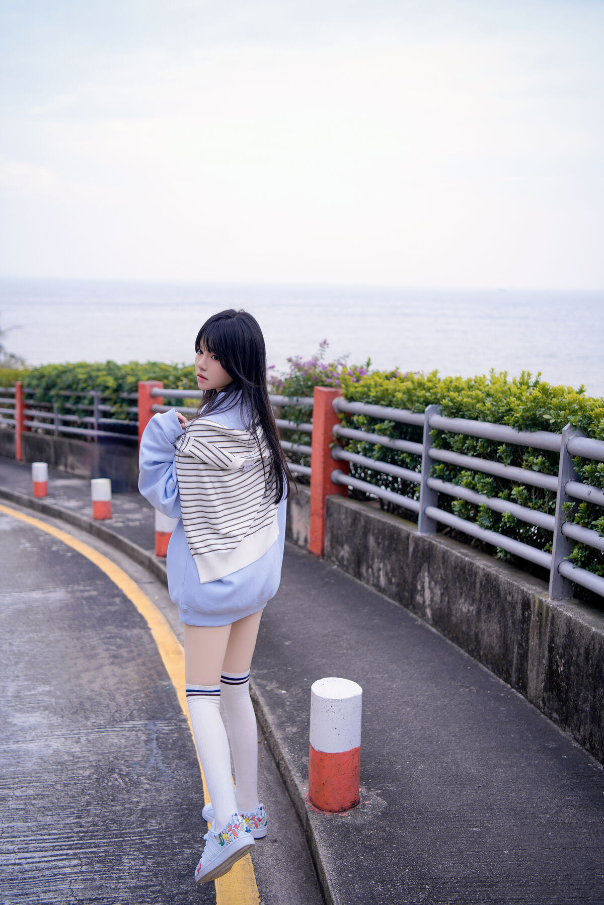 Coser@桜桃喵 - 蓝 17 Coser@桜桃喵 - 蓝