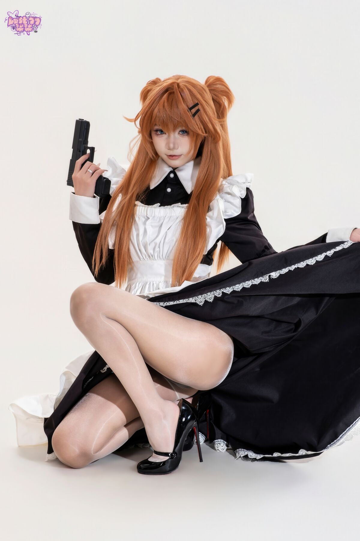 Coser@柒柒要乖哦 - EVA 明日香女仆 51 Coser@柒柒要乖哦 - EVA 明日香女仆