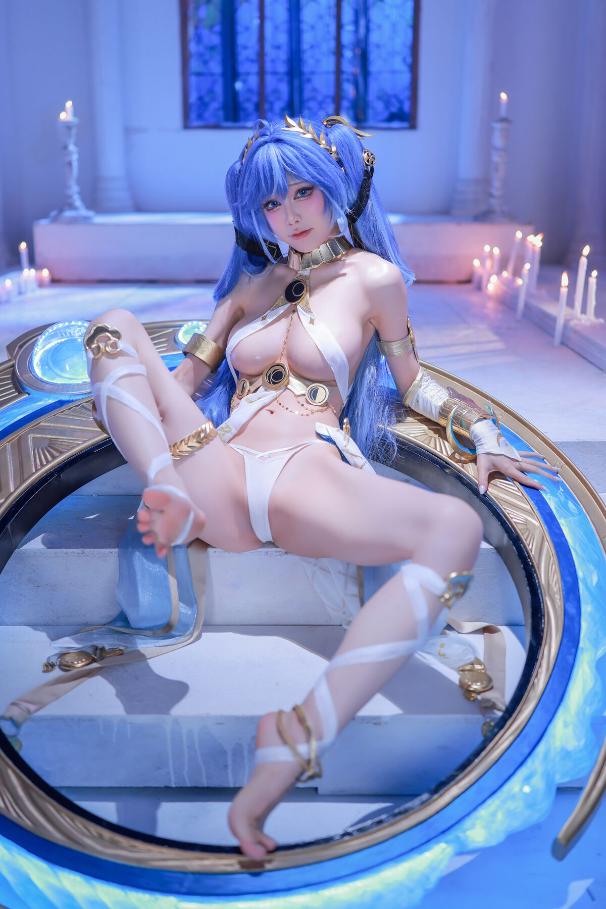 Coser@水淼Aqua - 鸣潮 尤诺 Part01 49 Coser@水淼Aqua - 鸣潮 尤诺 Part01