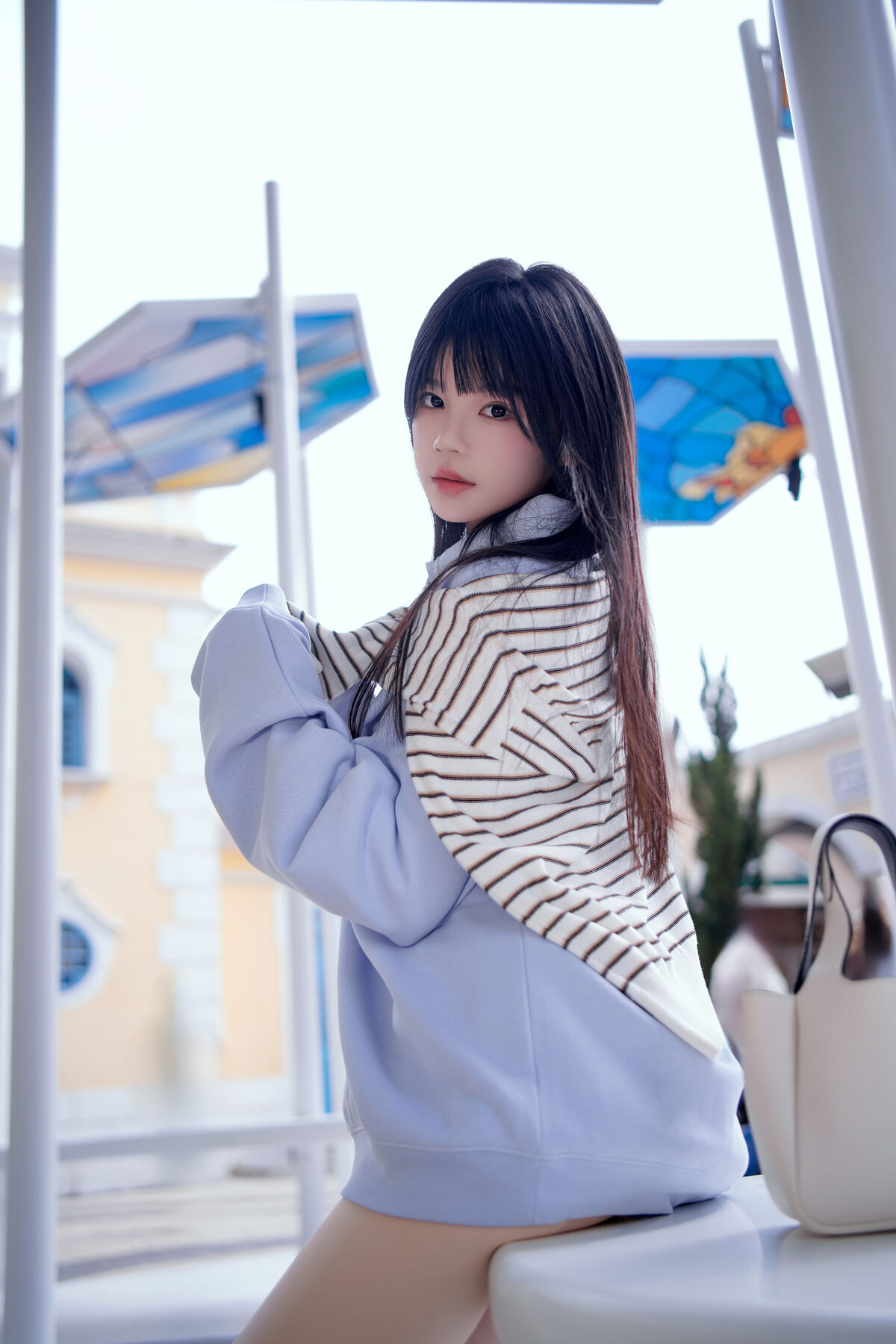 Coser@桜桃喵 - 蓝 18 Coser@桜桃喵 - 蓝