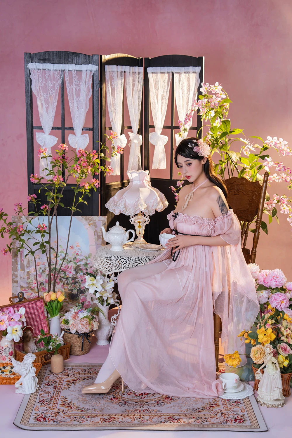 Cosplay 奈汐酱nice – 粉红茶事 12 Cosplay 奈汐酱nice – 粉红茶事