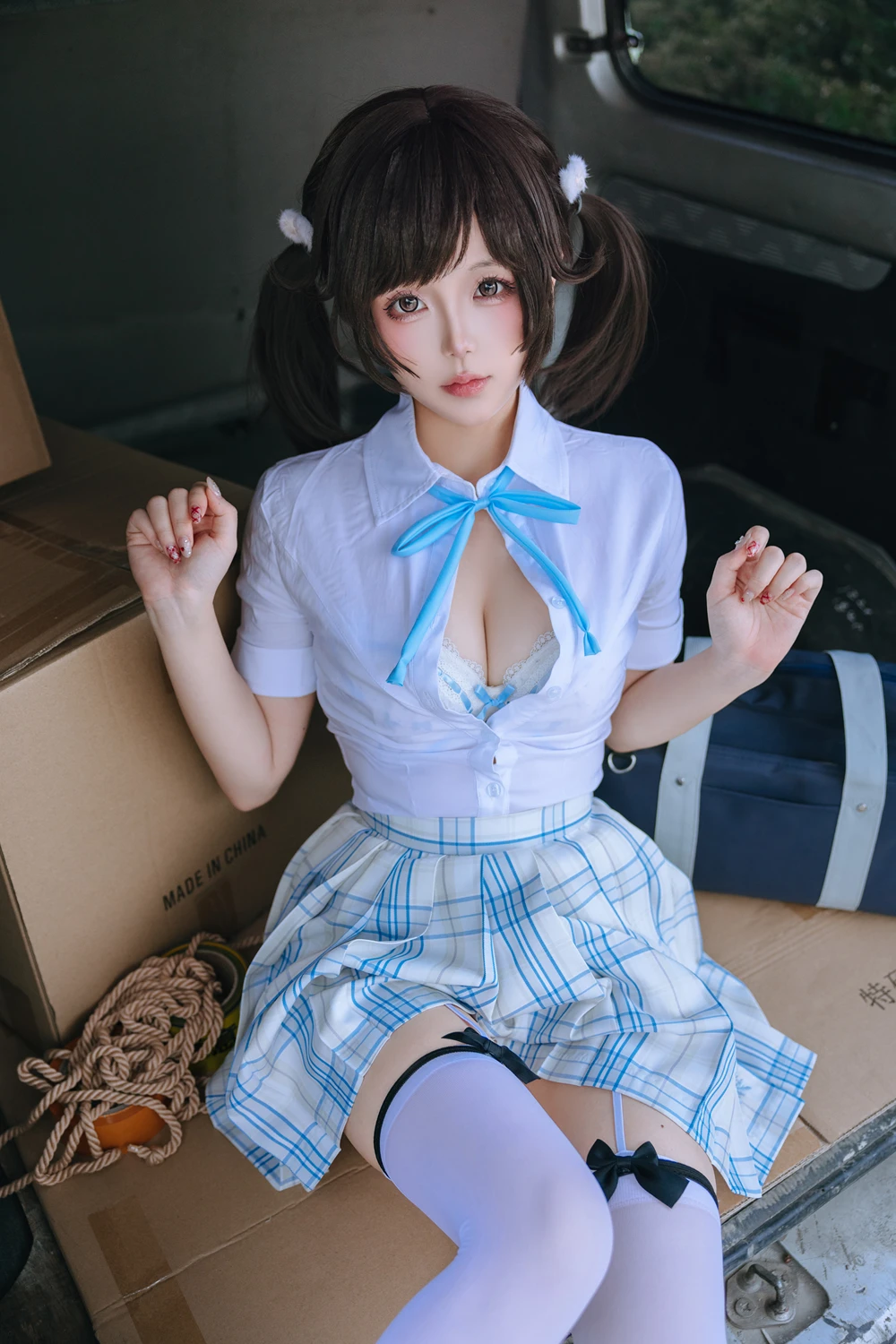 Cosplay Rinaijiao日奈娇 – 女高 14 Cosplay Rinaijiao日奈娇 – 女高