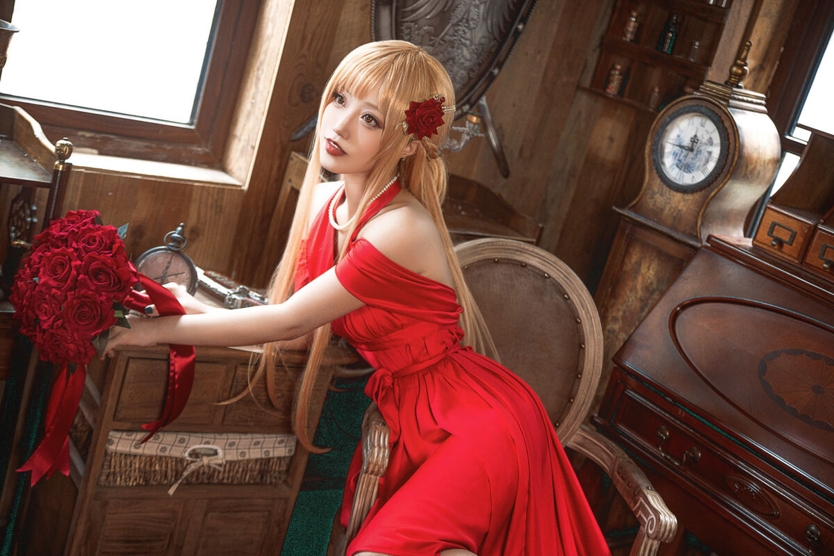 Coser@切切Celia - 刀剑神域 亚丝娜礼服 19 Coser@切切Celia - 刀剑神域 亚丝娜礼服