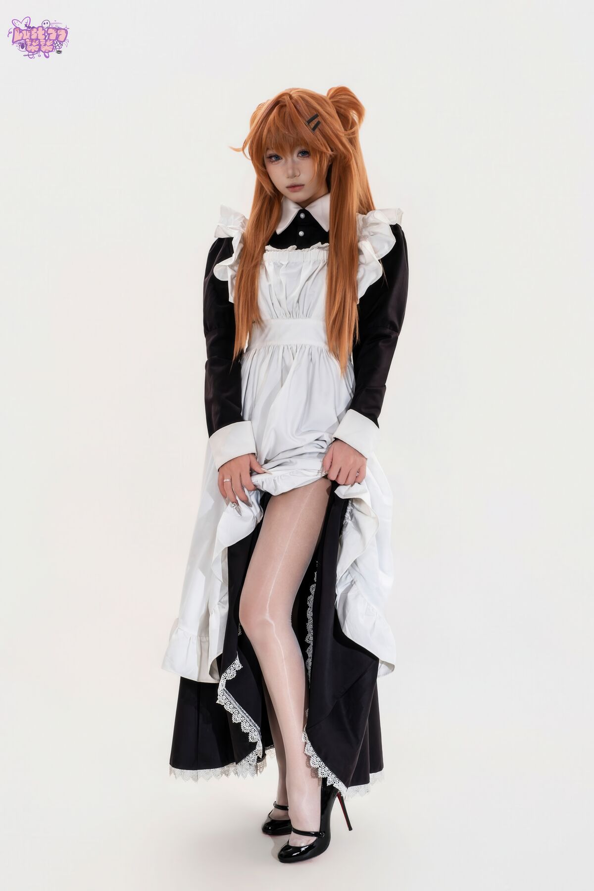Coser@柒柒要乖哦 - EVA 明日香女仆 53 Coser@柒柒要乖哦 - EVA 明日香女仆