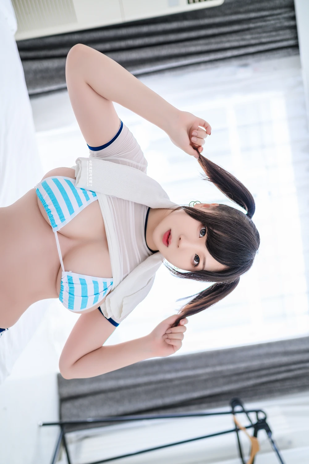 Cosplay 皮皮奶可可爱了啦 – 透视体操服 10 Cosplay 皮皮奶可可爱了啦 – 透视体操服