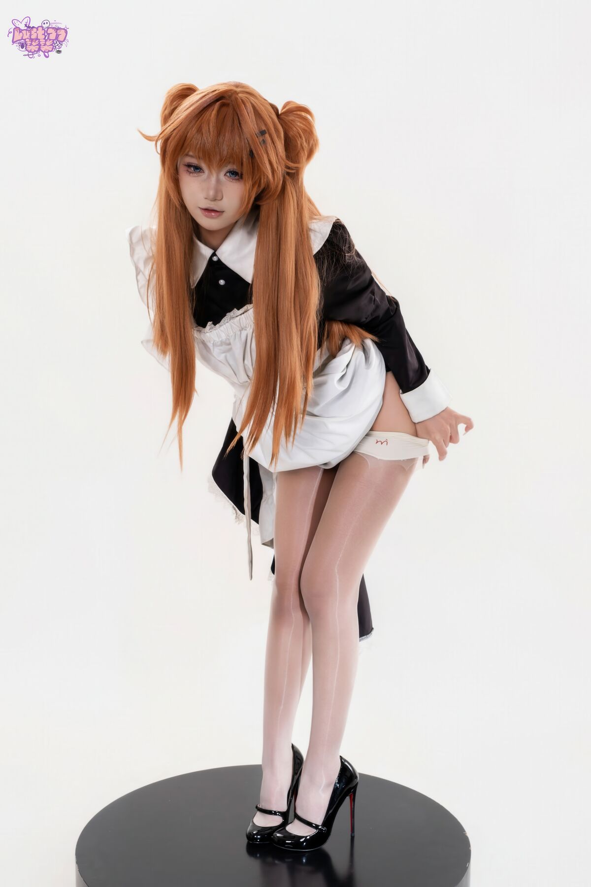Coser@柒柒要乖哦 - EVA 明日香女仆 55 Coser@柒柒要乖哦 - EVA 明日香女仆