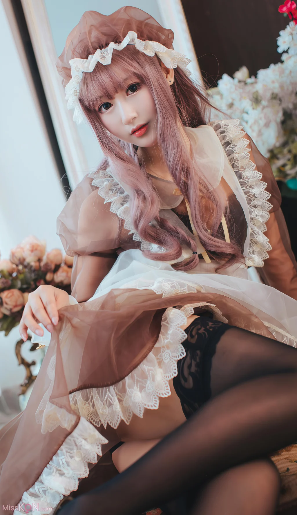Coser@羽生三未 & 一千只猫薄荷: 透明女仆 18 Coser@羽生三未 & 一千只猫薄荷: 透明女仆