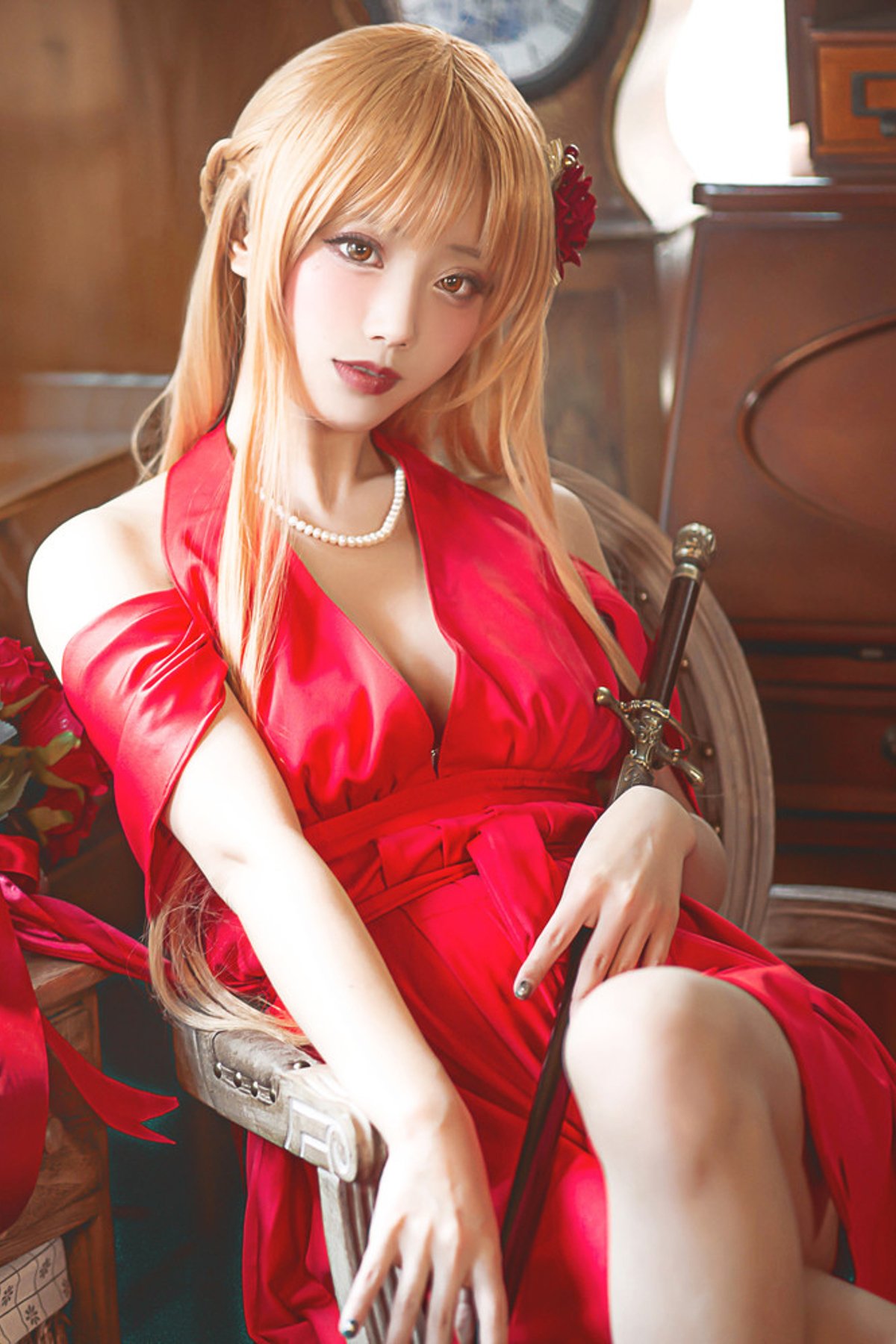 Coser@切切Celia – 刀剑神域 亚丝娜礼服