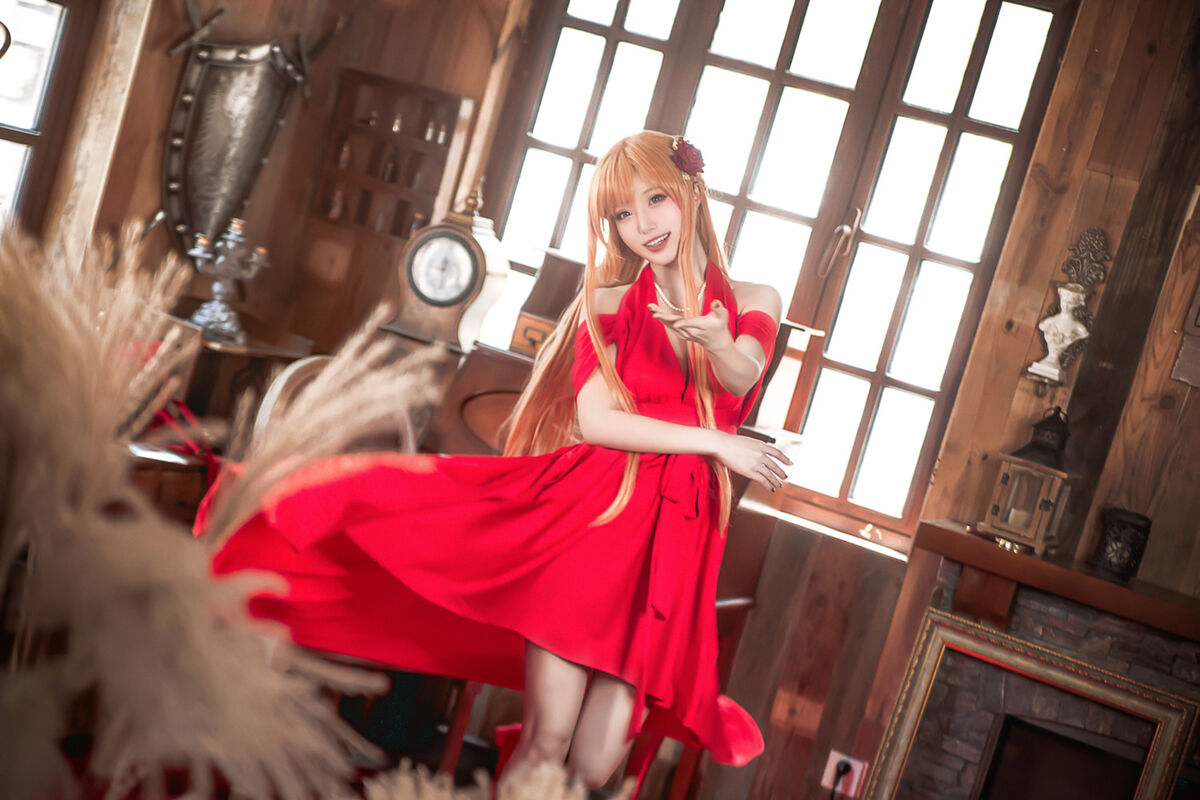 Coser@切切Celia - 刀剑神域 亚丝娜礼服 23 Coser@切切Celia - 刀剑神域 亚丝娜礼服