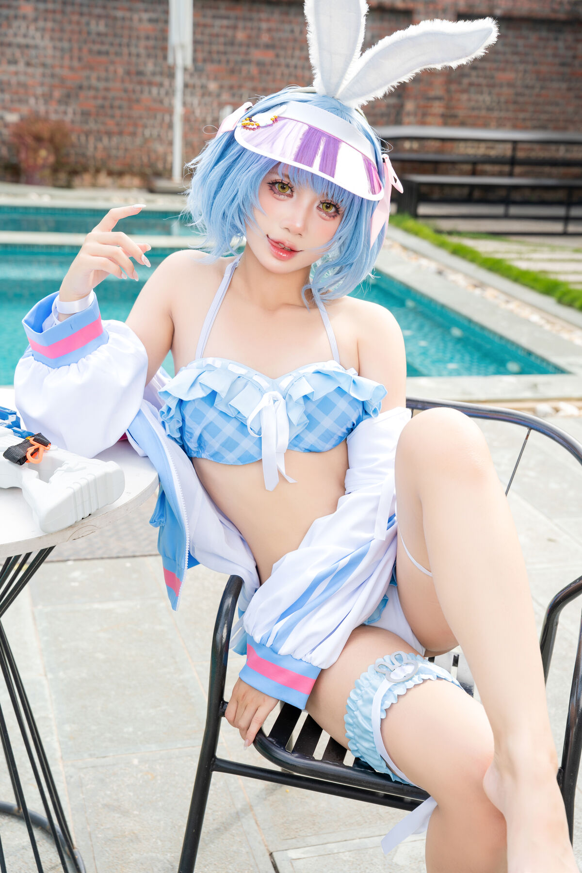 Coser@PoppaChan - Pekora Summer 76 Coser@PoppaChan - Pekora Summer