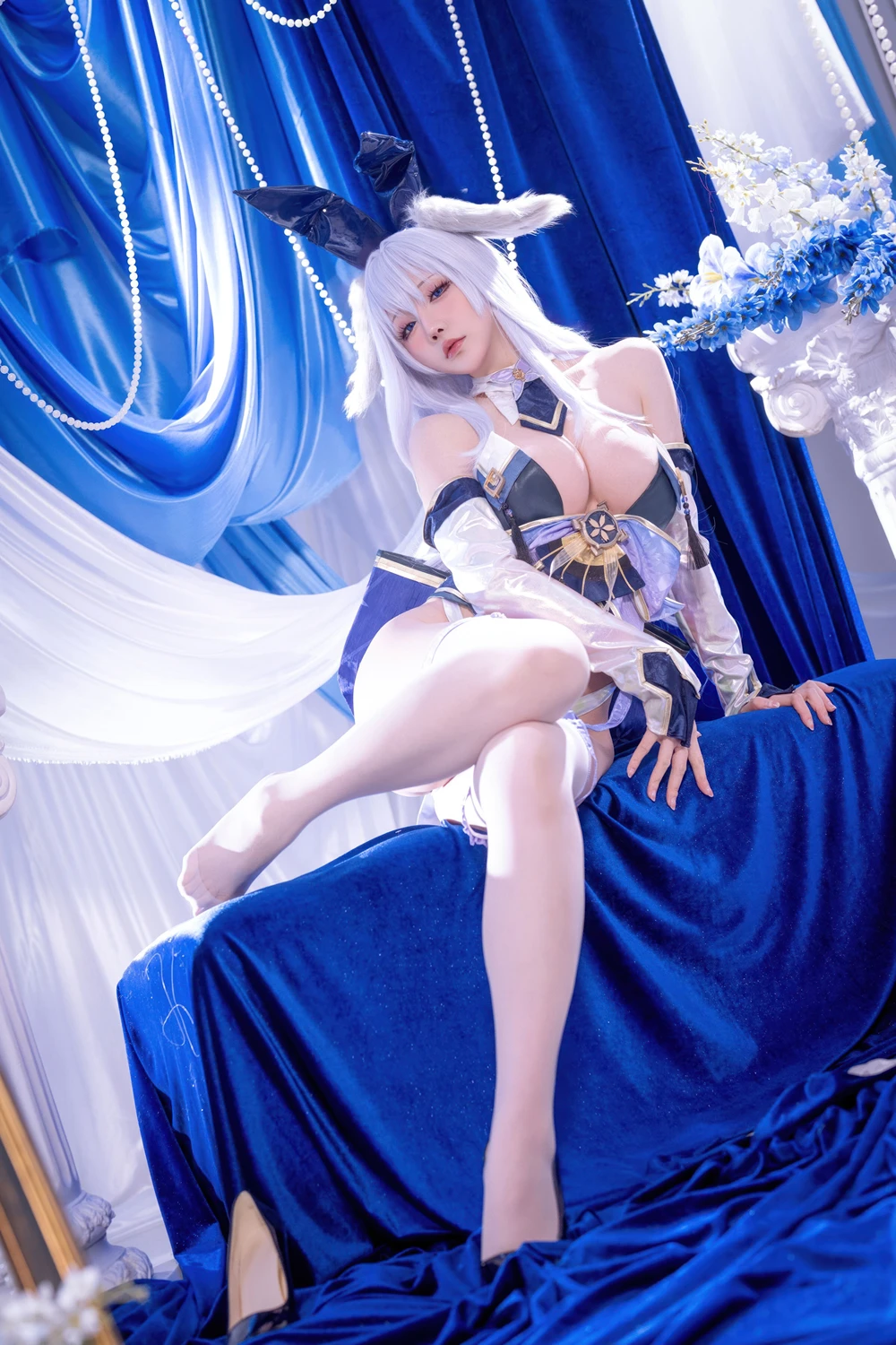 Cosplay 星之迟迟Hoshilily – 碧蓝航线 信浓 兔女郎 15 Cosplay 星之迟迟Hoshilily – 碧蓝航线 信浓 兔女郎