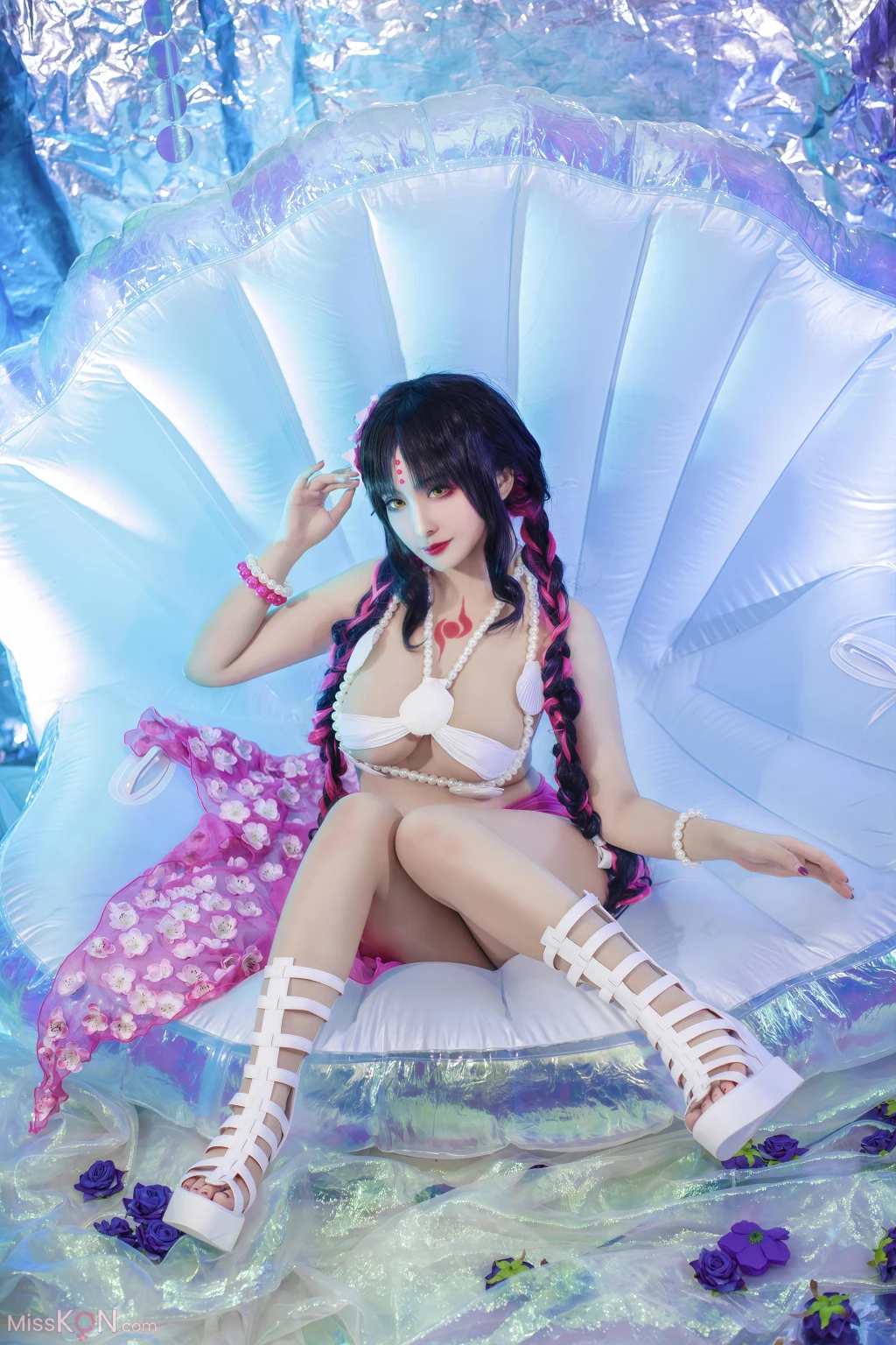 Coser@洛璃LoLiSAMA: 杀生院泳装 22 Coser@洛璃LoLiSAMA: 杀生院泳装