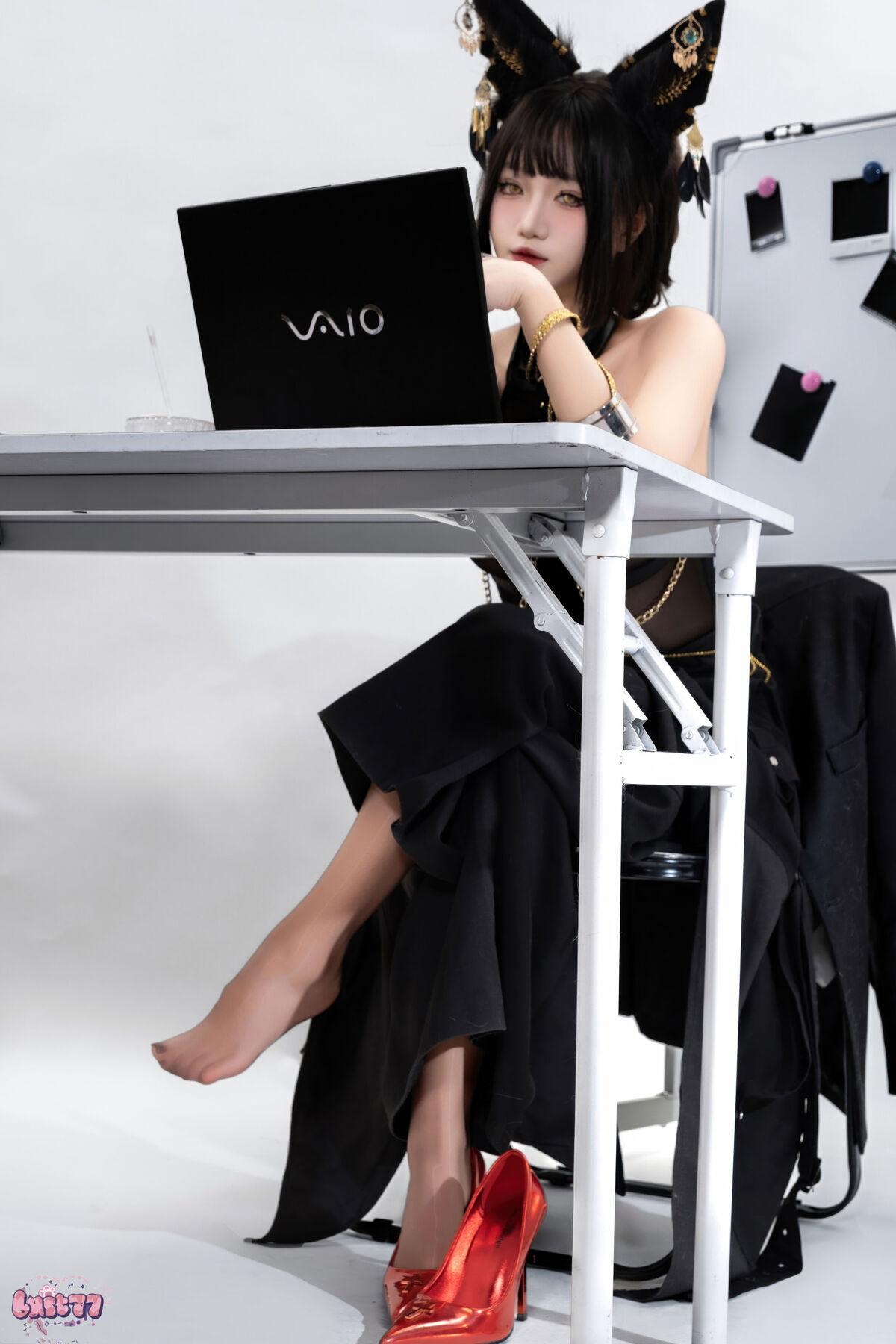 Coser@柒柒要乖哦 - 黑-阿努比斯 Part02 45 Coser@柒柒要乖哦 - 黑-阿努比斯 Part02