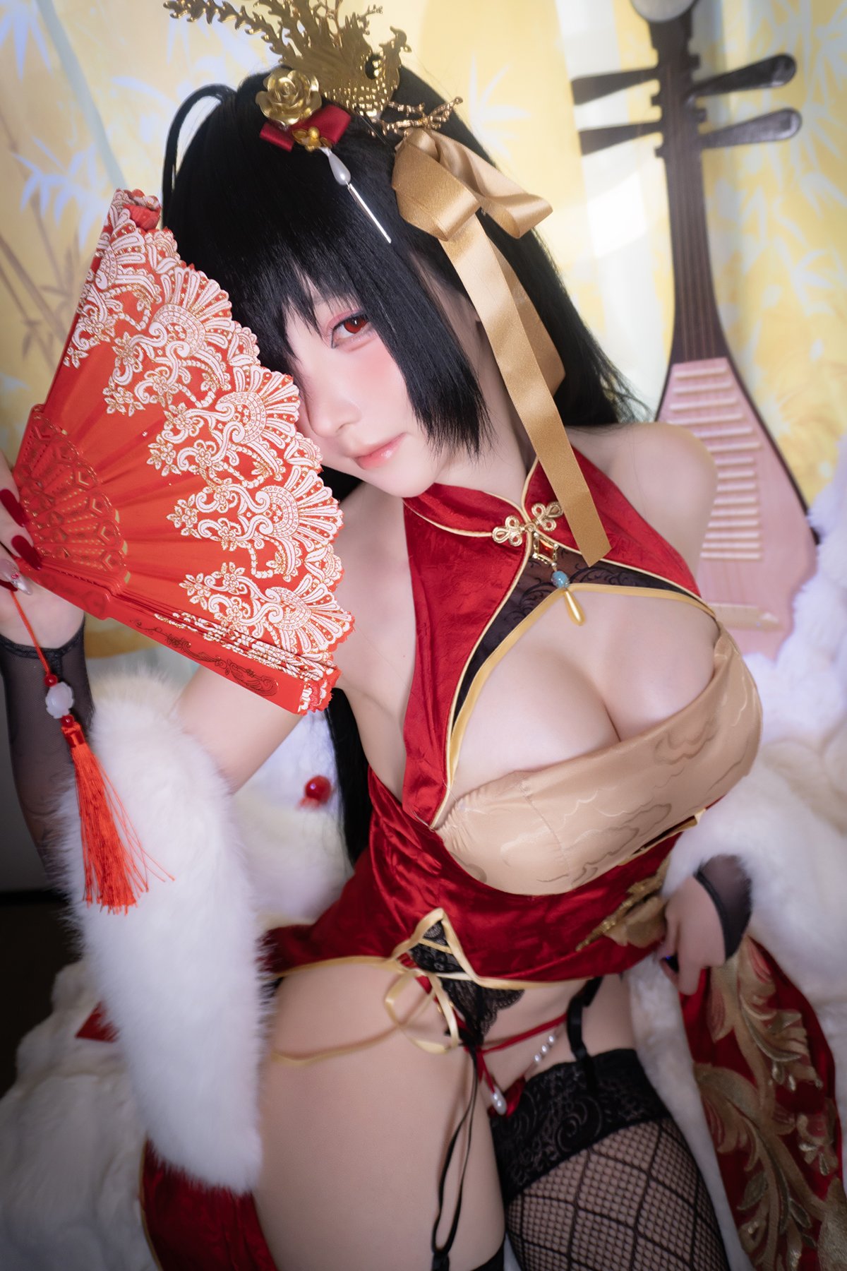 Coser@一小央泽 yixiaoyangze - 大凤旗袍 Part01 40 Coser@一小央泽 yixiaoyangze - 大凤旗袍 Part01