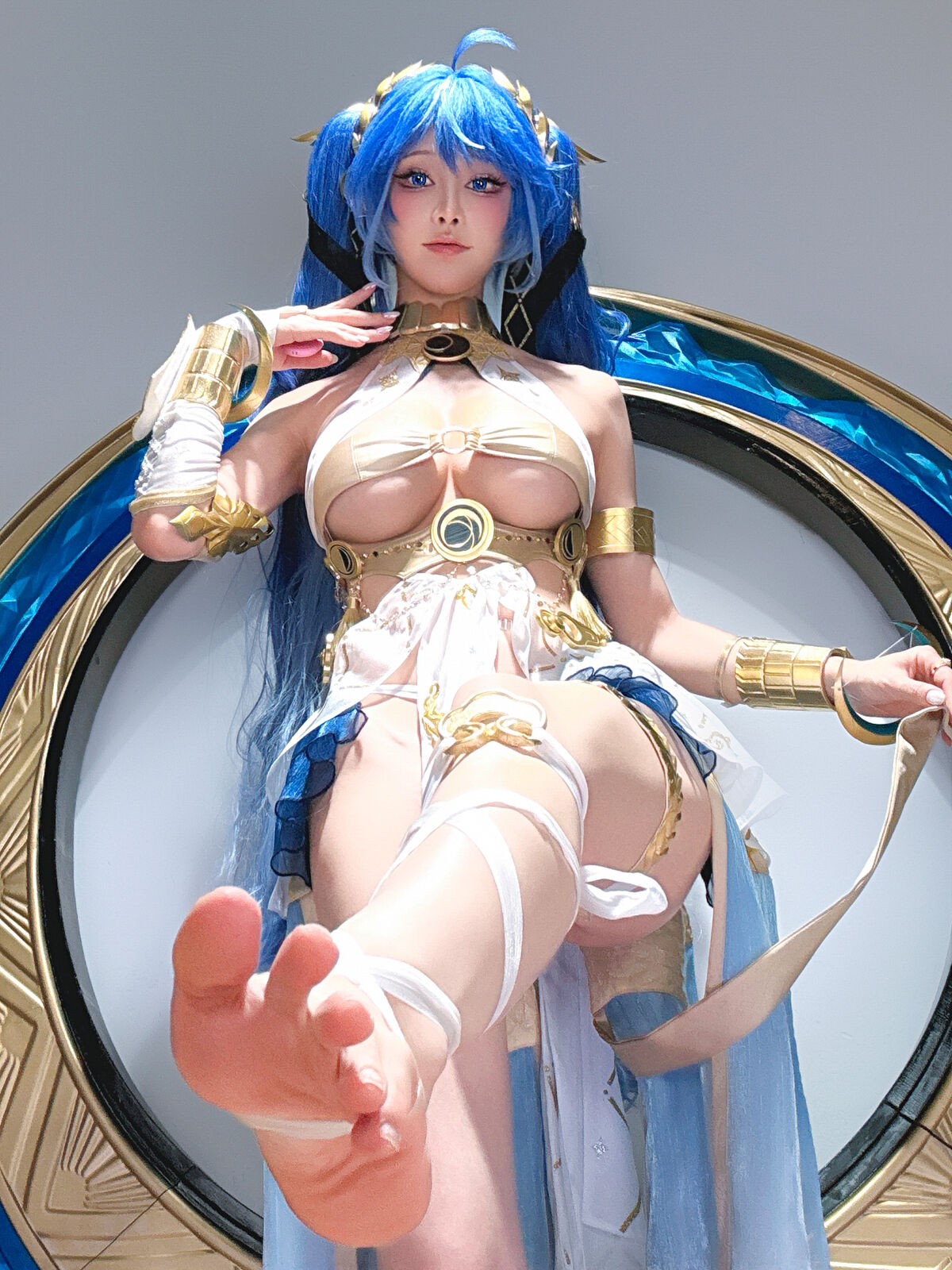 Coser@水淼Aqua - 鸣潮 尤诺 Part02 49 Coser@水淼Aqua - 鸣潮 尤诺 Part02