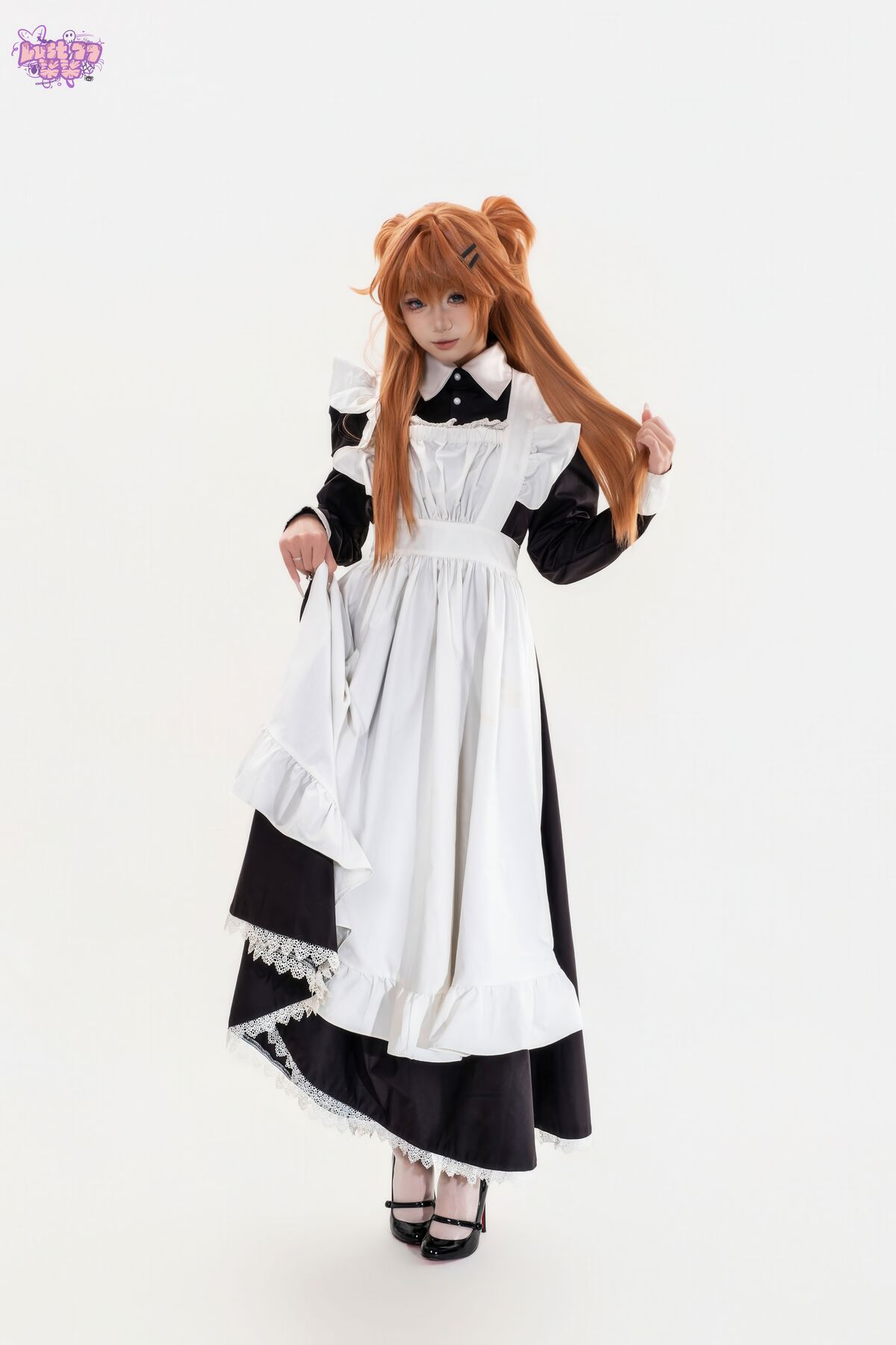 Coser@柒柒要乖哦 - EVA 明日香女仆 58 Coser@柒柒要乖哦 - EVA 明日香女仆