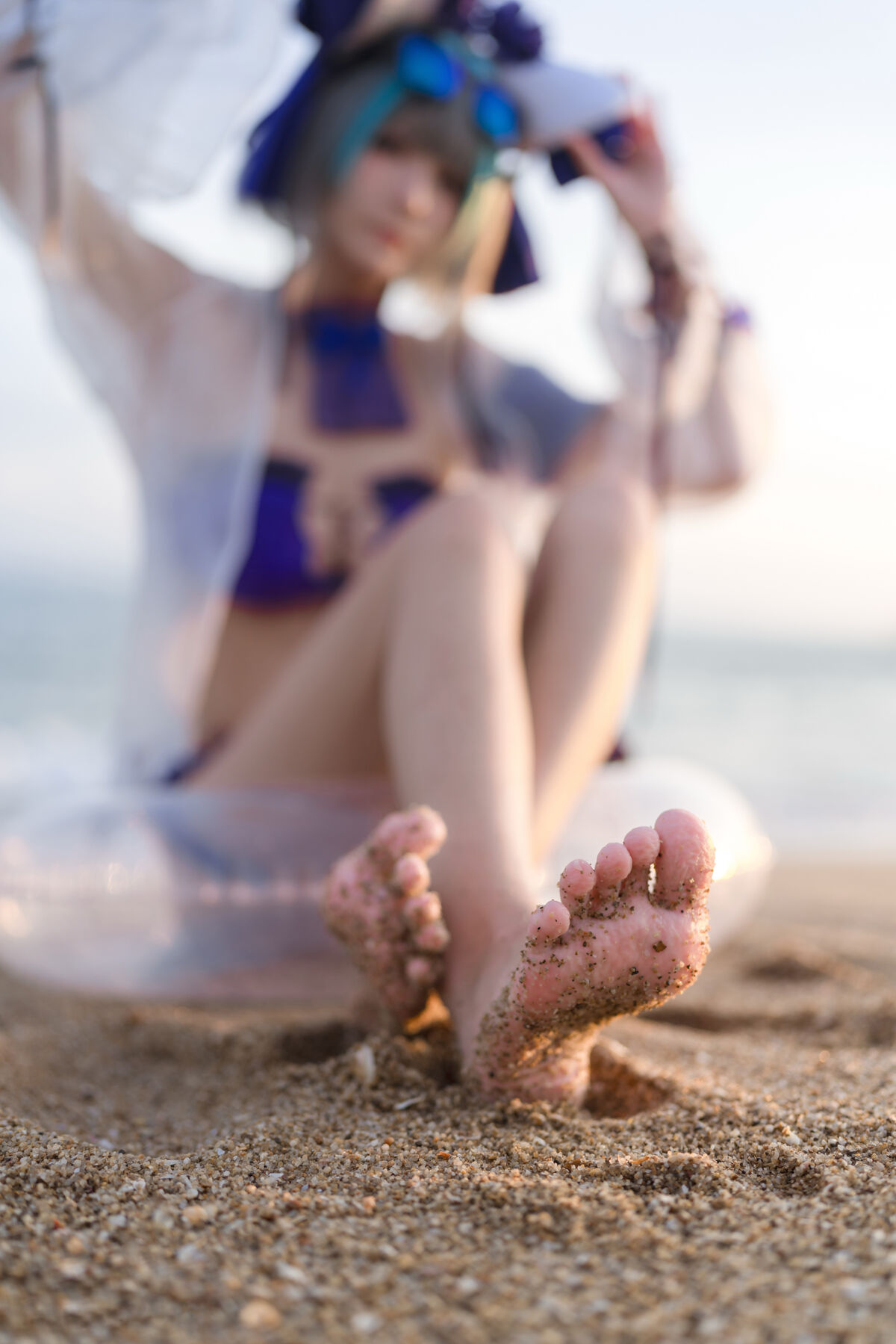 Coser@九柒喵 - 碧蓝航线 柴郡泳装 22 Coser@九柒喵 - 碧蓝航线 柴郡泳装