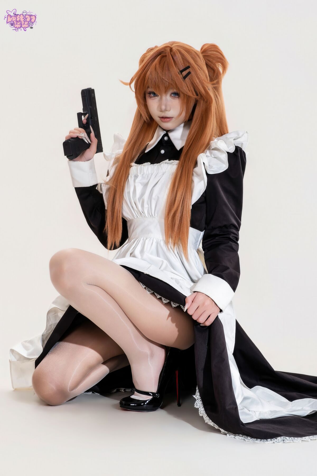 Coser@柒柒要乖哦 - EVA 明日香女仆 59 Coser@柒柒要乖哦 - EVA 明日香女仆