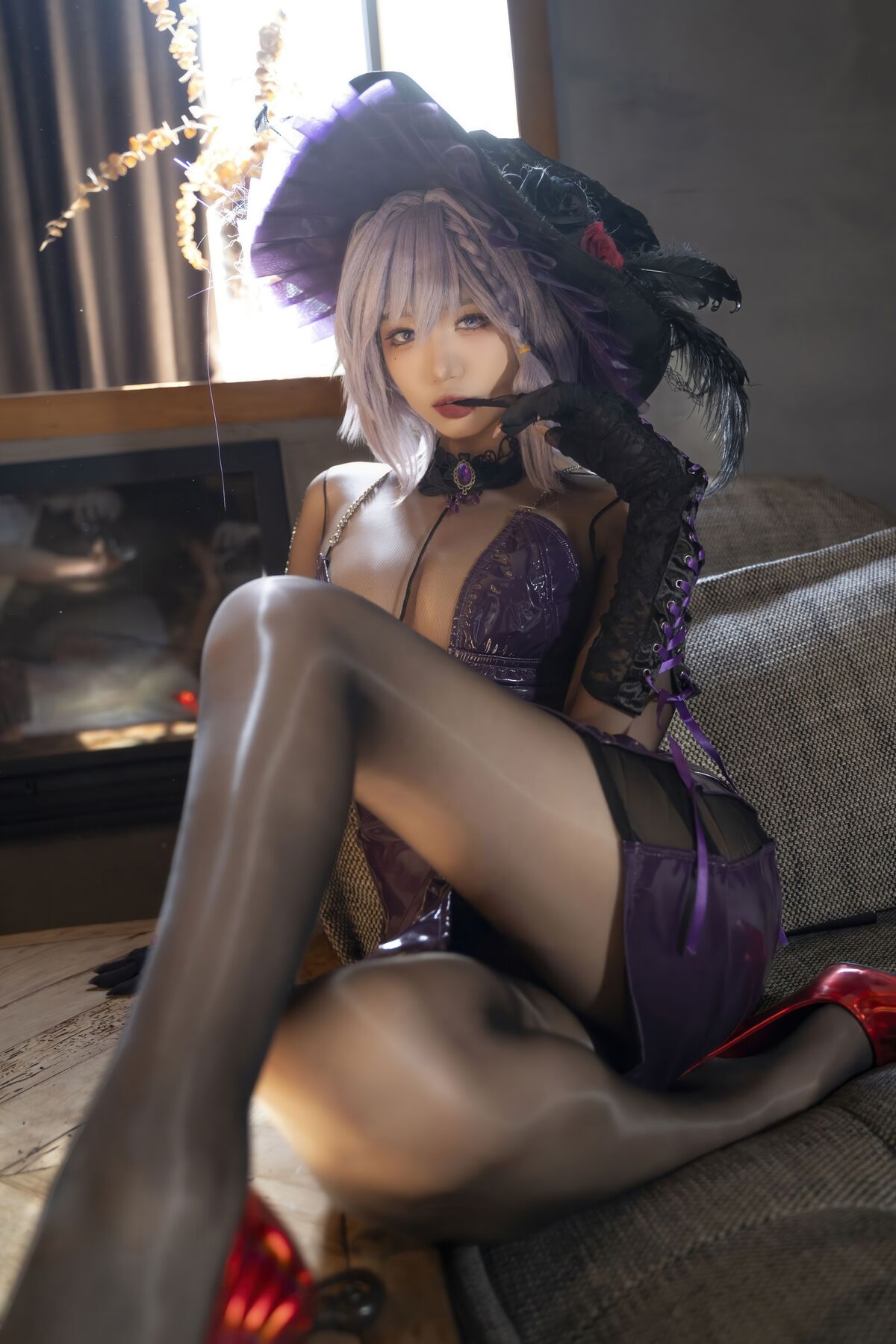 Coser@柒柒要乖哦 - 魔女契约 Part04 49 Coser@柒柒要乖哦 - 魔女契约 Part04