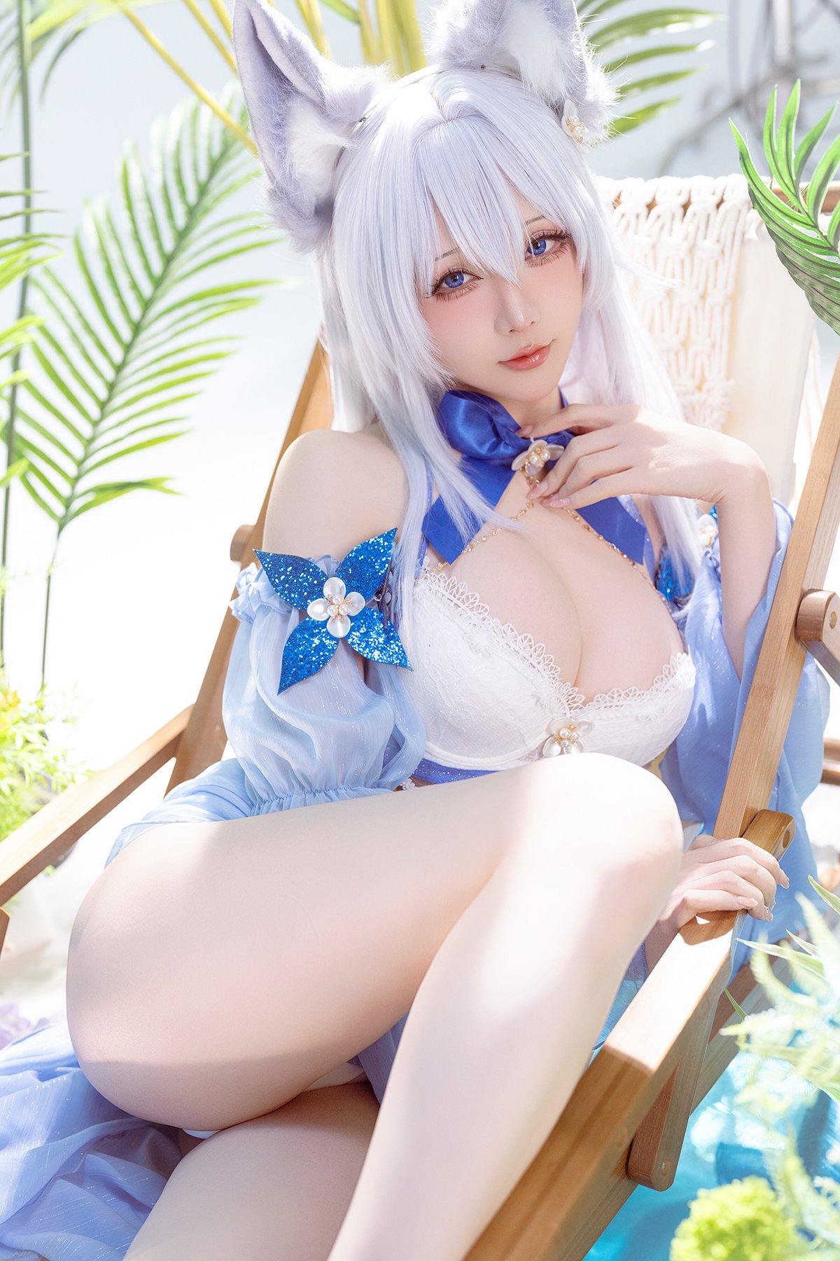 Coser@星之迟迟Hoshilily - 碧蓝航线 信浓泳装 45 Coser@星之迟迟Hoshilily - 碧蓝航线 信浓泳装
