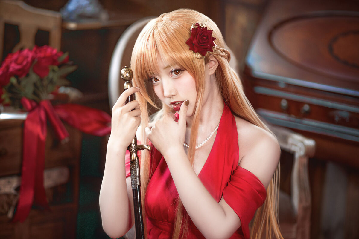 Coser@切切Celia - 刀剑神域 亚丝娜礼服 26 Coser@切切Celia - 刀剑神域 亚丝娜礼服