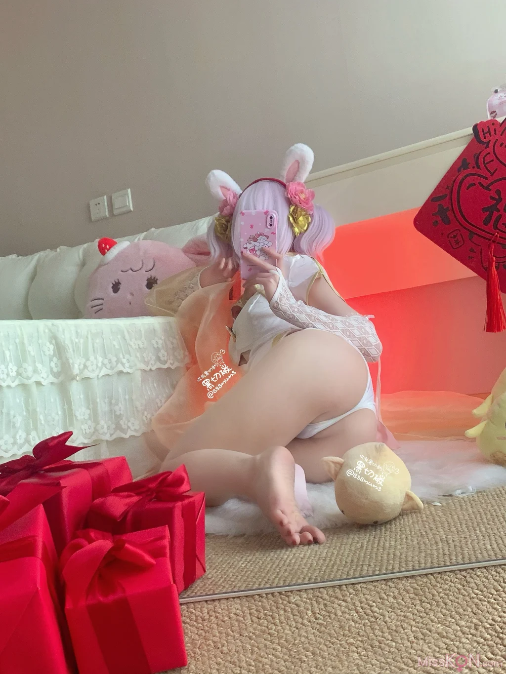 Coser@哎我黑切讷: 碧蓝航线拉菲新春旗袍五指袜 23 Coser@哎我黑切讷: 碧蓝航线拉菲新春旗袍五指袜