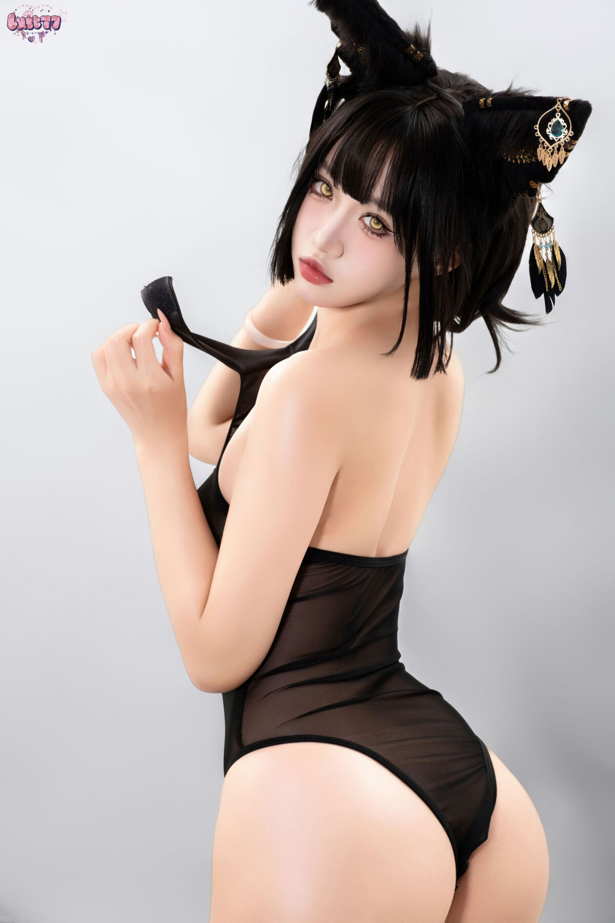 Coser@柒柒要乖哦 - 黑-阿努比斯 Part01 52 Coser@柒柒要乖哦 - 黑-阿努比斯 Part01