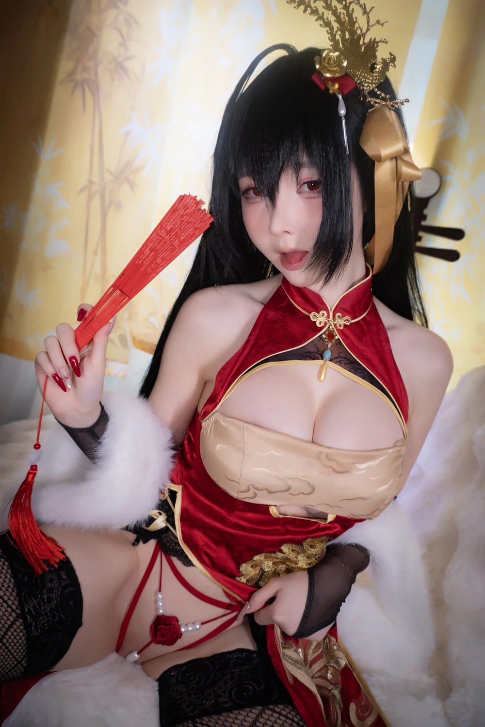 Cosplay 一小央泽 – 大凤旗袍 16 Cosplay 一小央泽 – 大凤旗袍