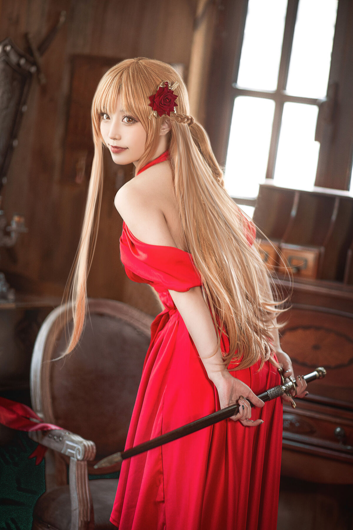 Coser@切切Celia - 刀剑神域 亚丝娜礼服 28 Coser@切切Celia - 刀剑神域 亚丝娜礼服