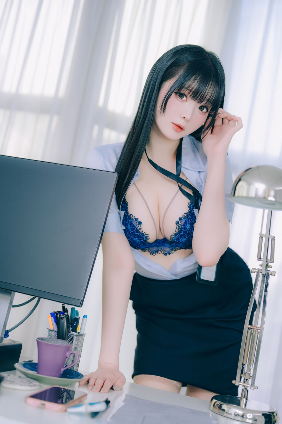 Coser@霜月shimo - DL写真集 Shimo Secret Office Vol.02 Part01 66 Coser@霜月shimo - DL写真集 Shimo Secret Office Vol.02 Part01