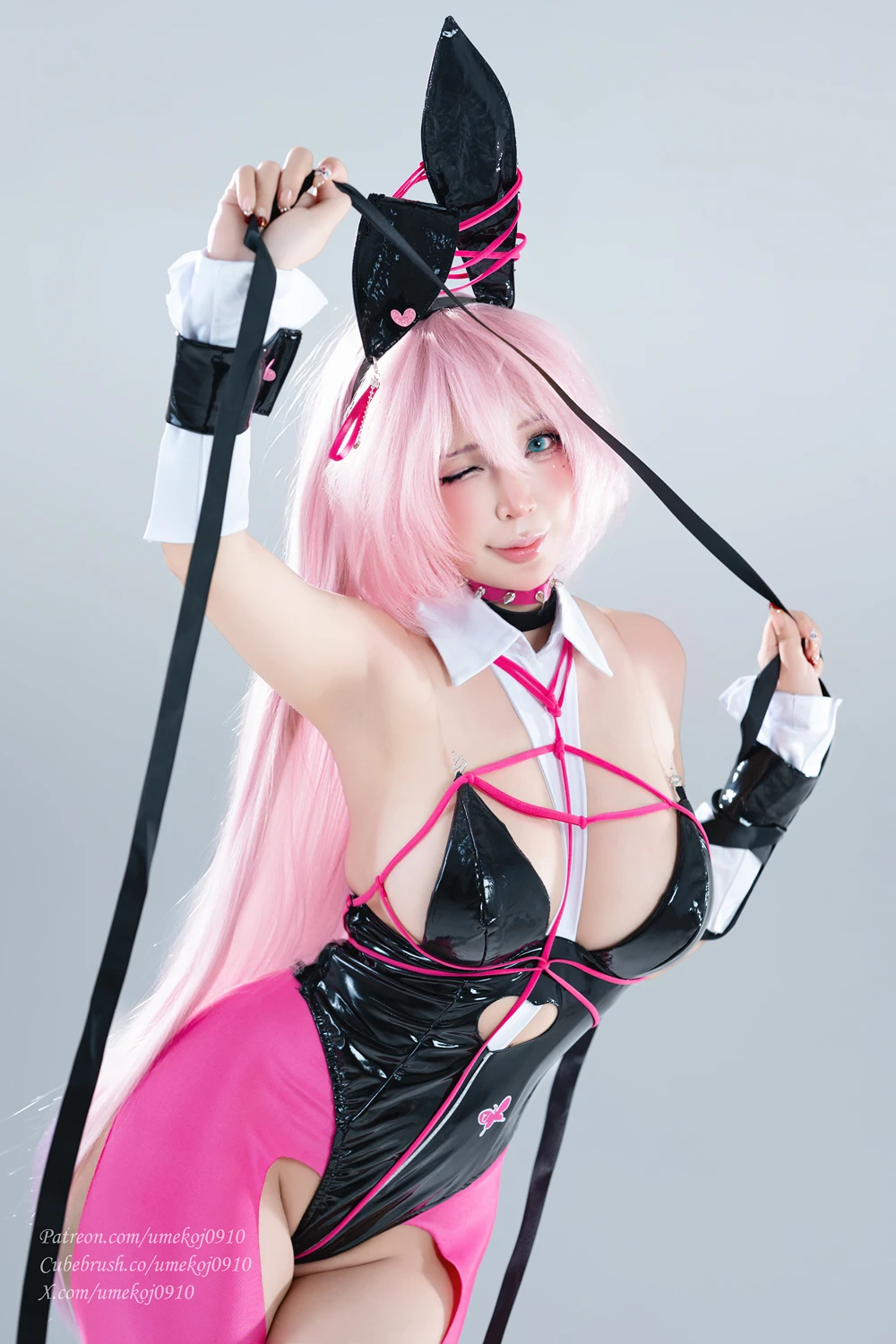 Cosplay Umeko.J – Velvet Sensual Rabbit NIKKE 16 Cosplay Umeko.J – Velvet Sensual Rabbit NIKKE