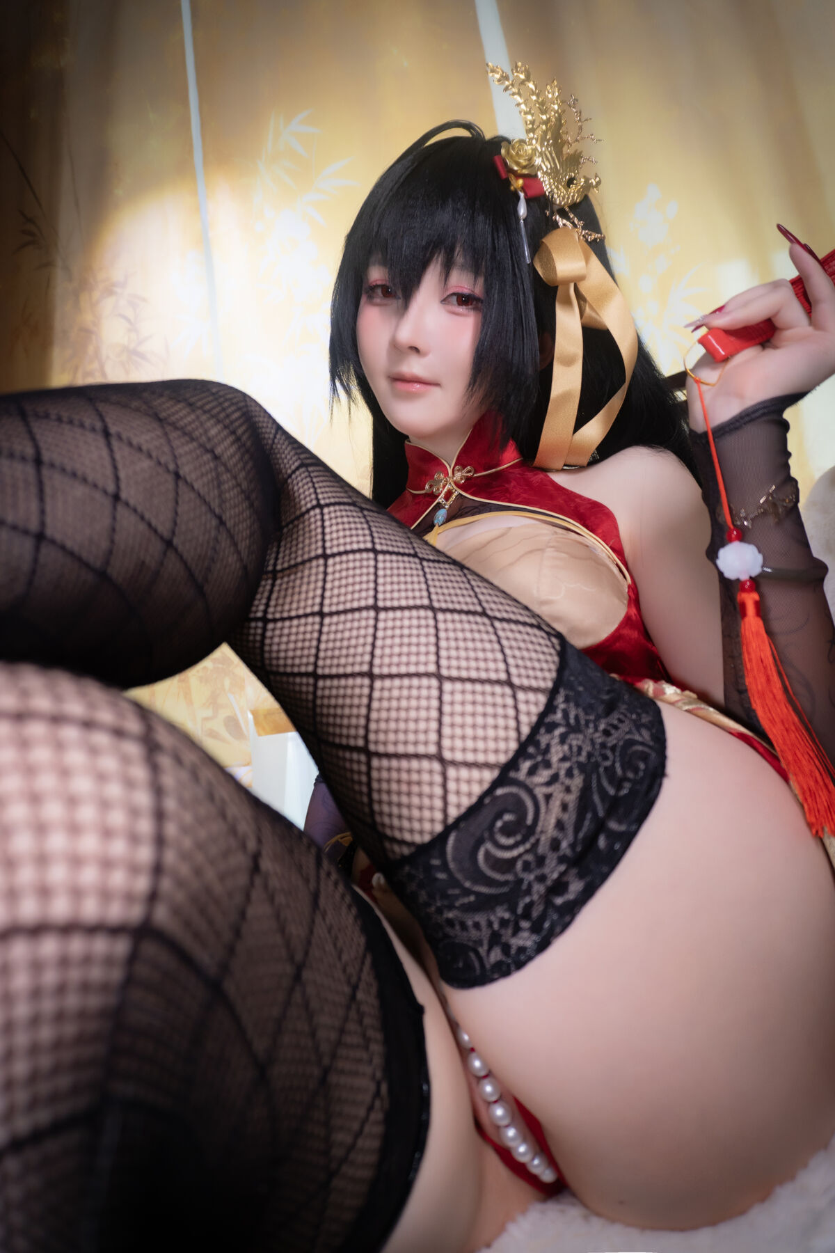 Coser@一小央泽 yixiaoyangze - 大凤旗袍 Part01 49 Coser@一小央泽 yixiaoyangze - 大凤旗袍 Part01