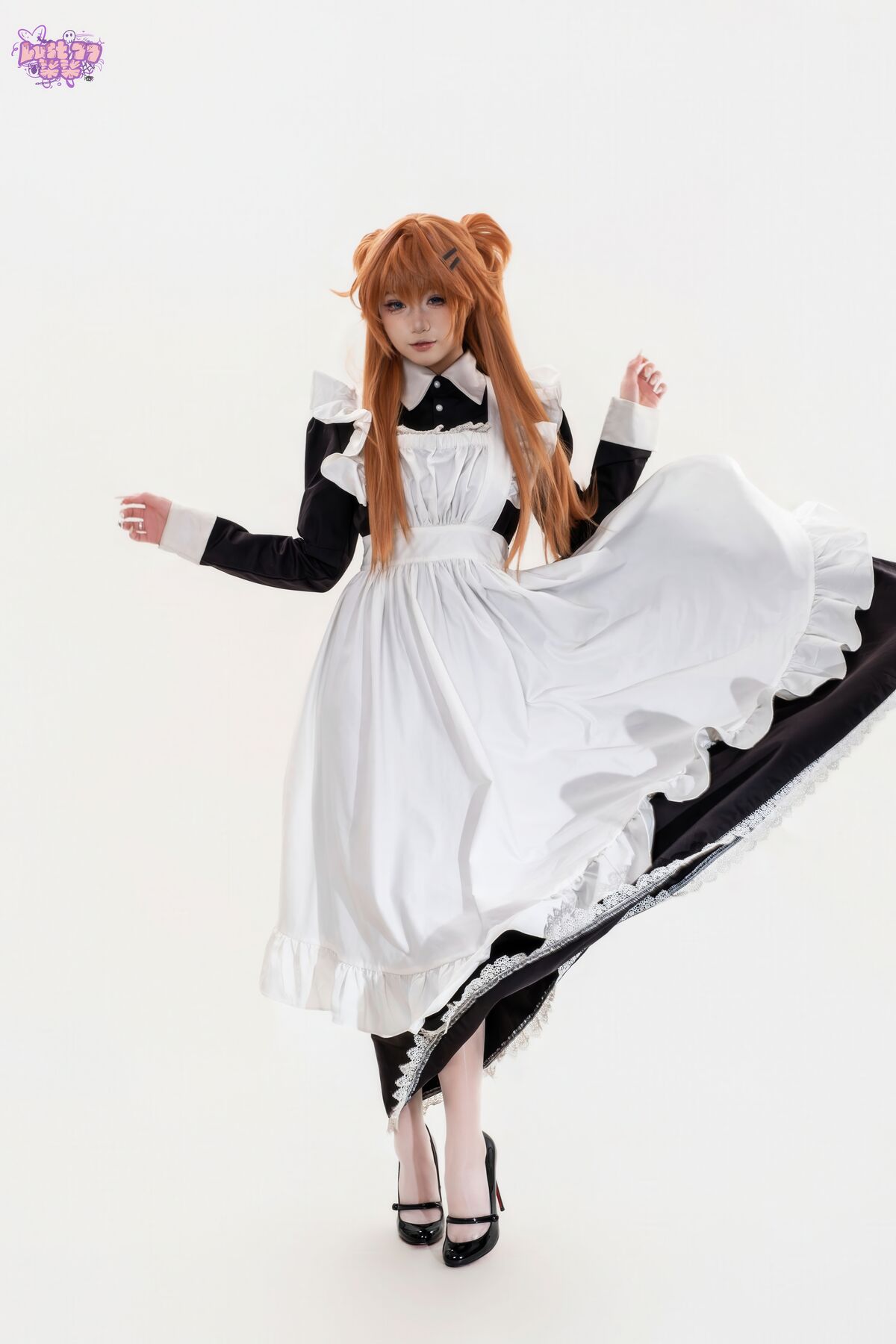 Coser@柒柒要乖哦 - EVA 明日香女仆 67 Coser@柒柒要乖哦 - EVA 明日香女仆