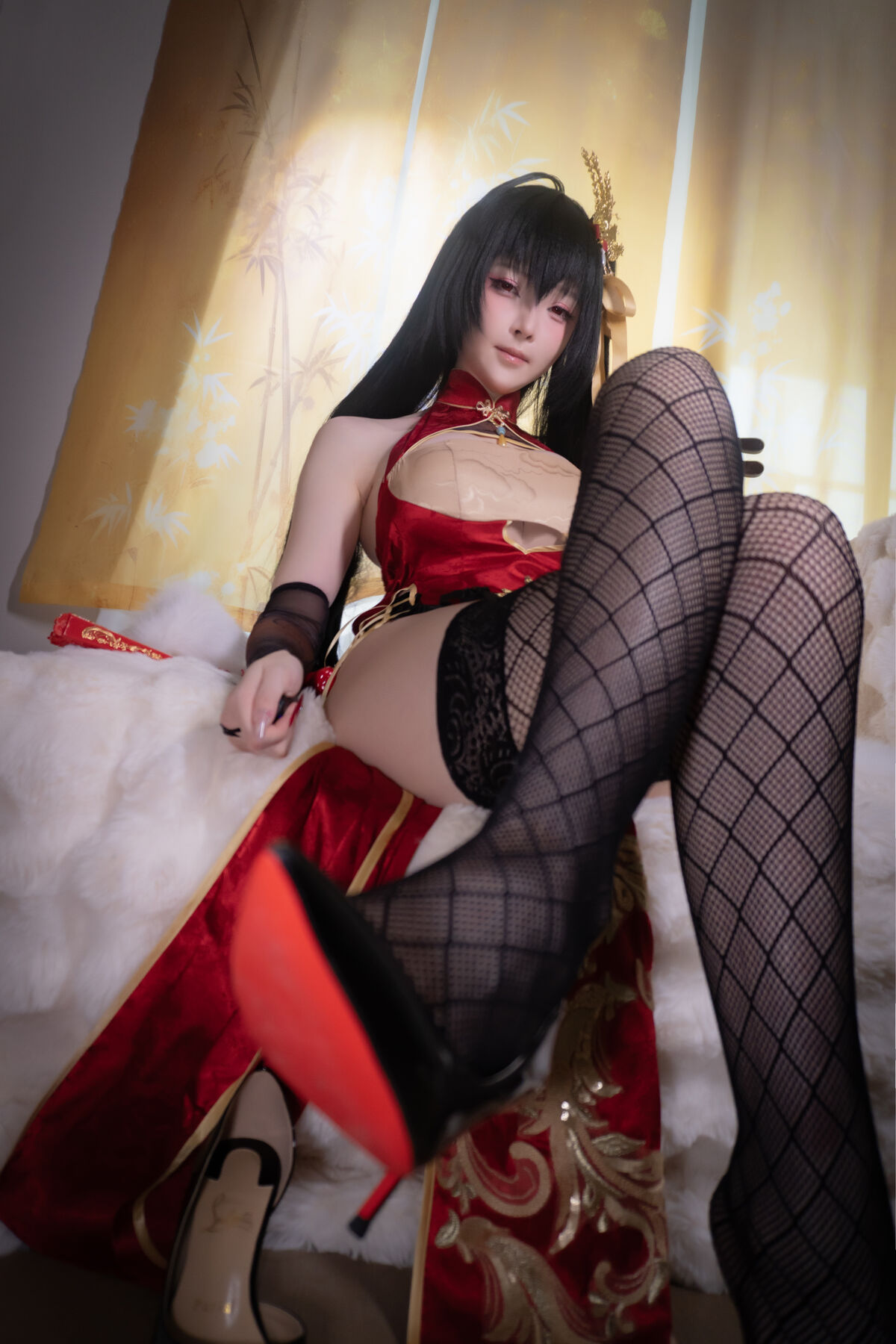 Coser@一小央泽 yixiaoyangze - 大凤旗袍 Part01 50 Coser@一小央泽 yixiaoyangze - 大凤旗袍 Part01