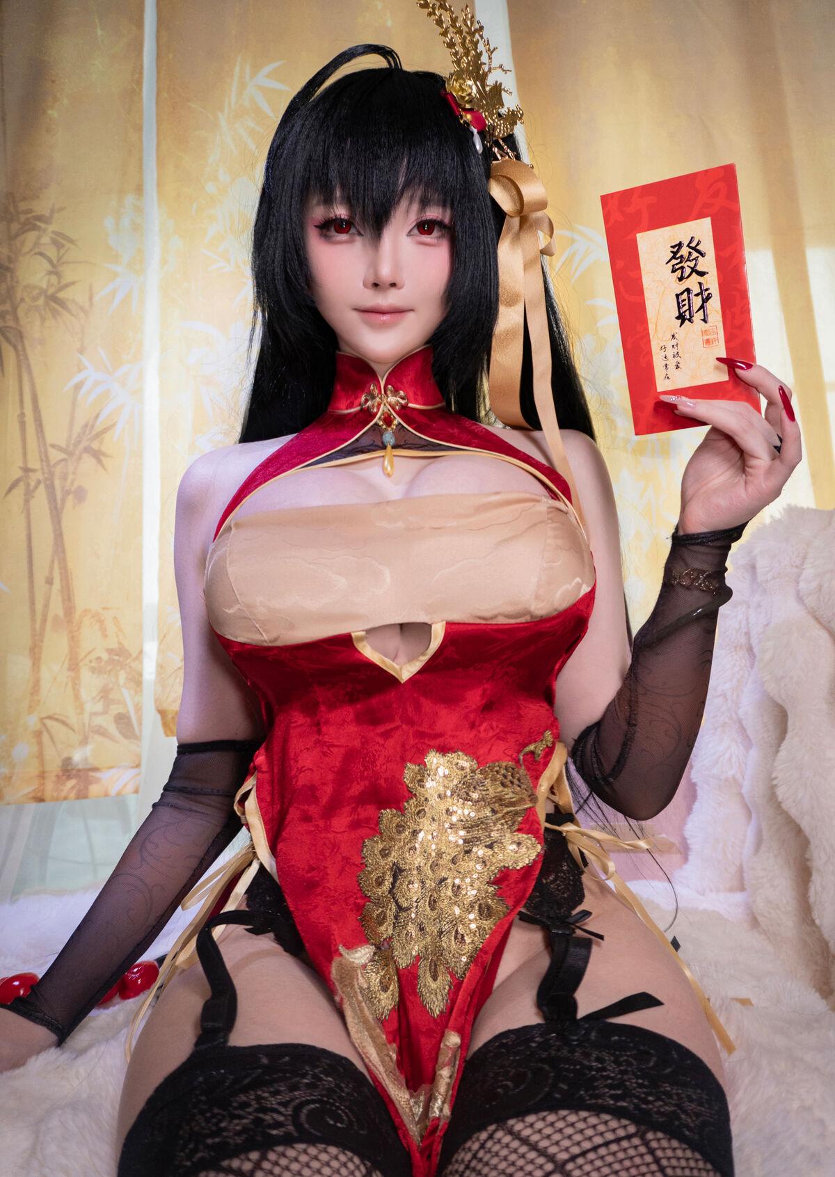 Coser@一小央泽 yixiaoyangze - 大凤旗袍 Part01 52 Coser@一小央泽 yixiaoyangze - 大凤旗袍 Part01